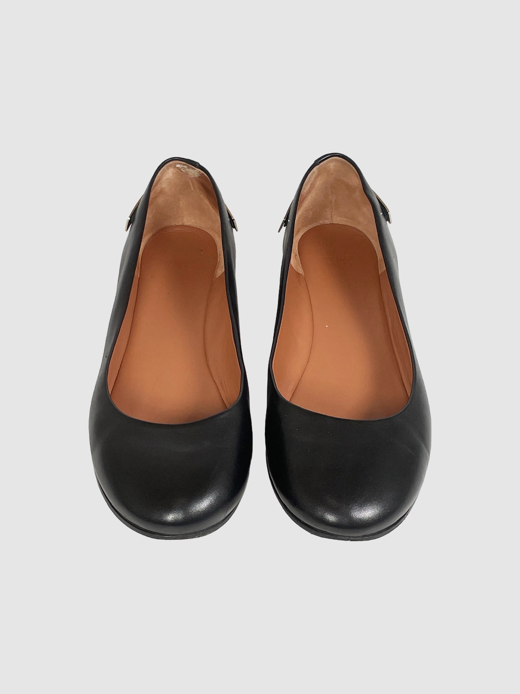 Givenchy Leather Ballerina Flats - Size 7