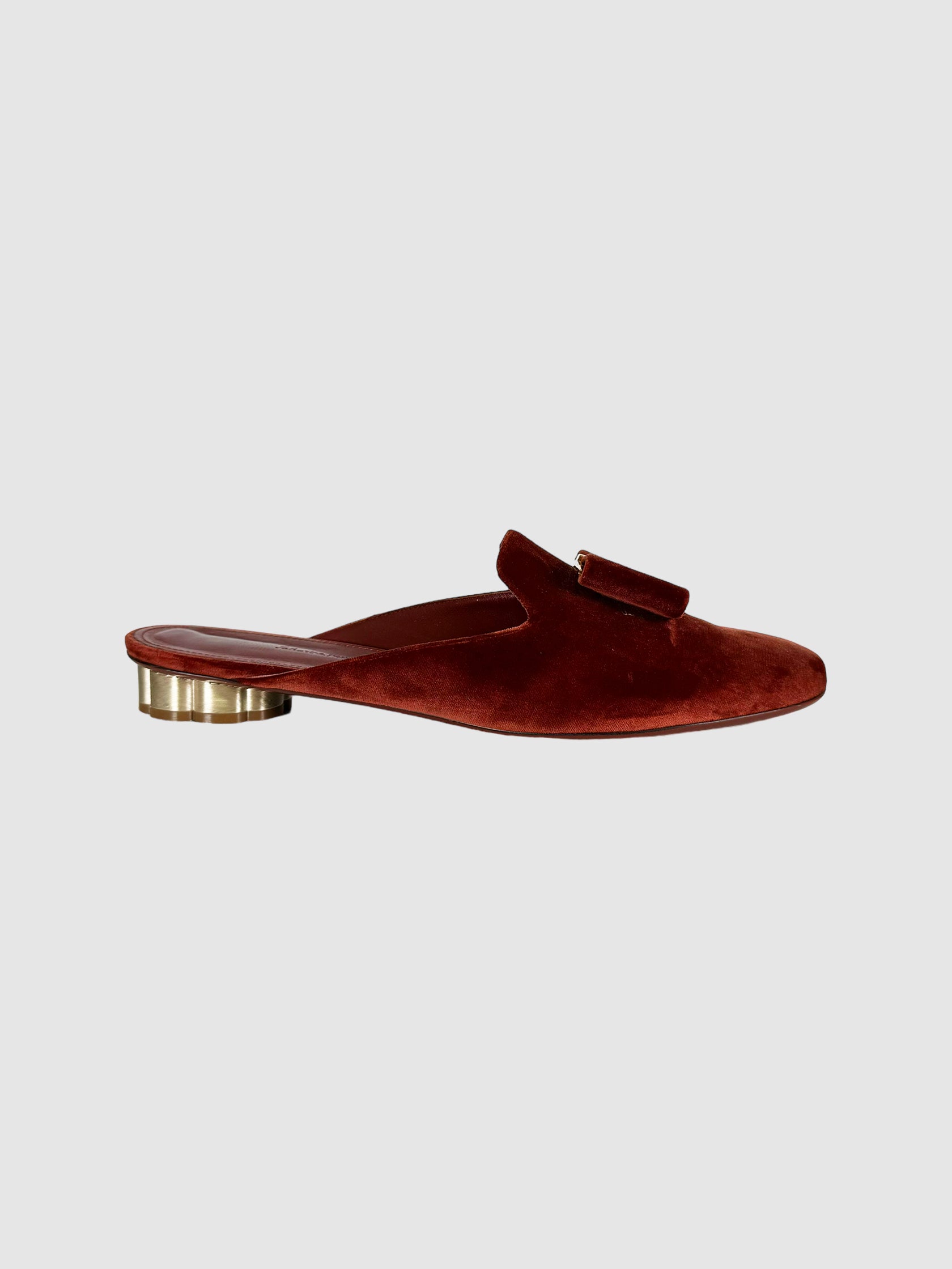 Velvet Mules - Size 11