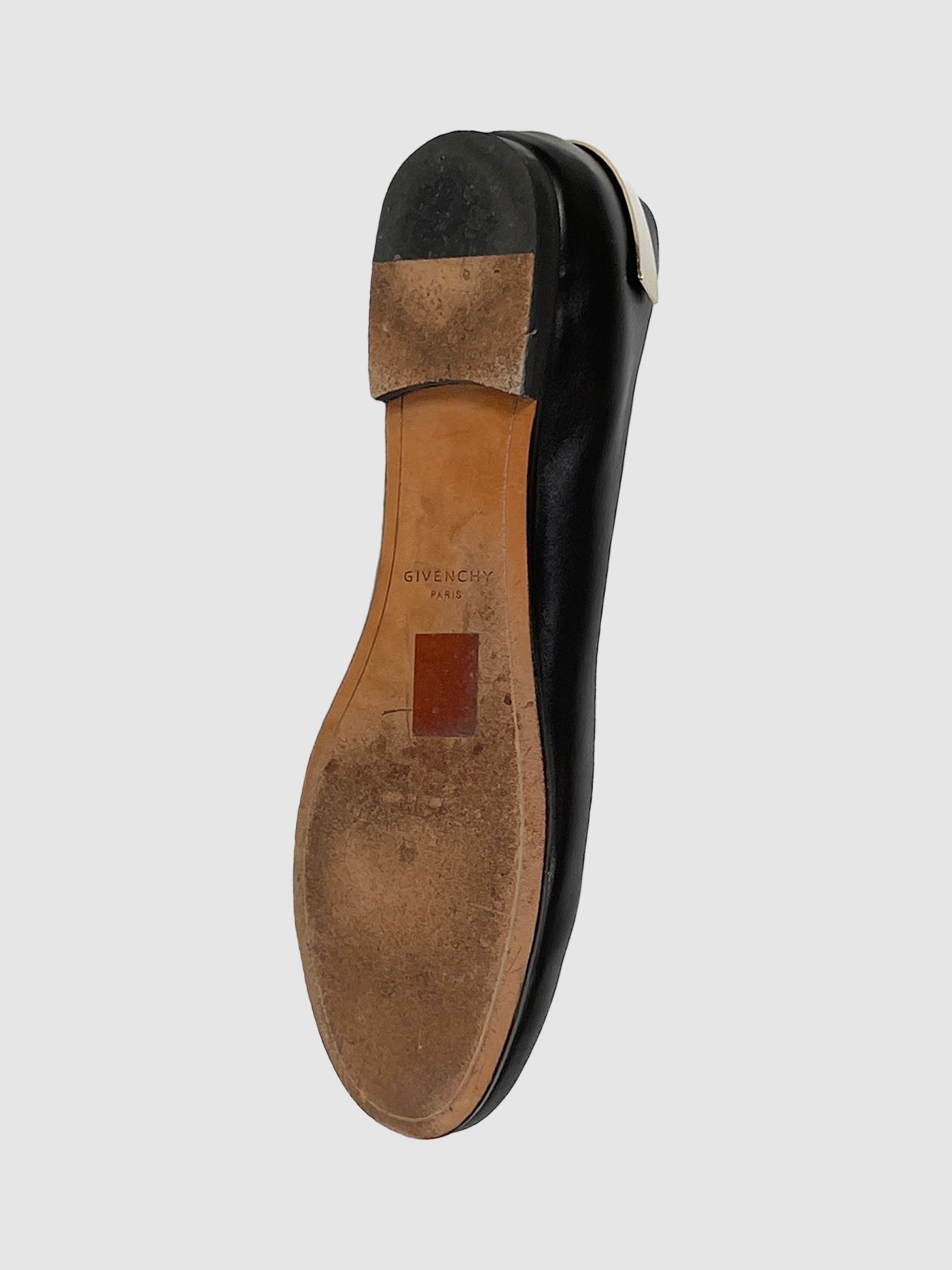 Givenchy Leather Ballerina Flats - Size 7