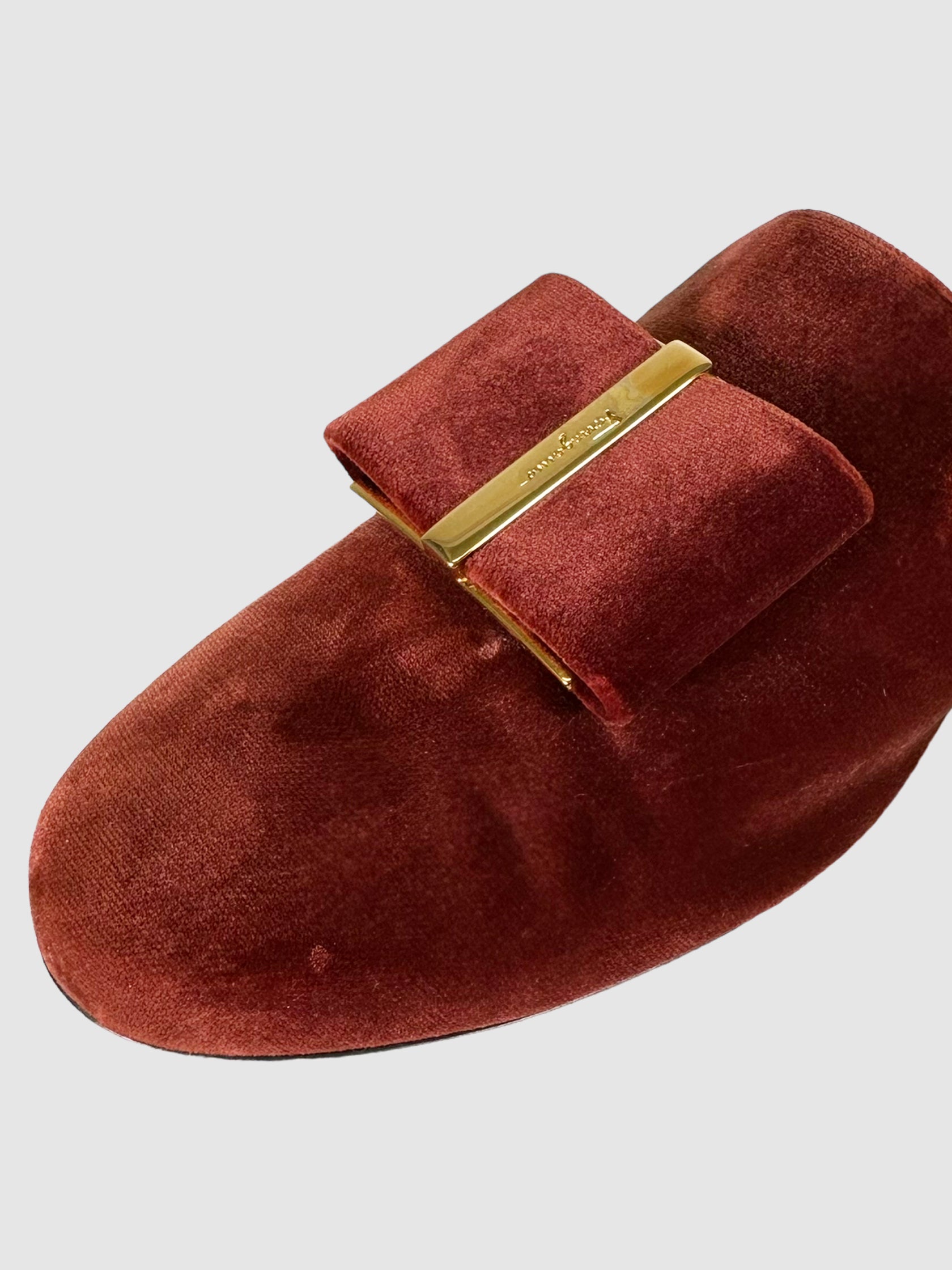 Velvet Mules - Size 11