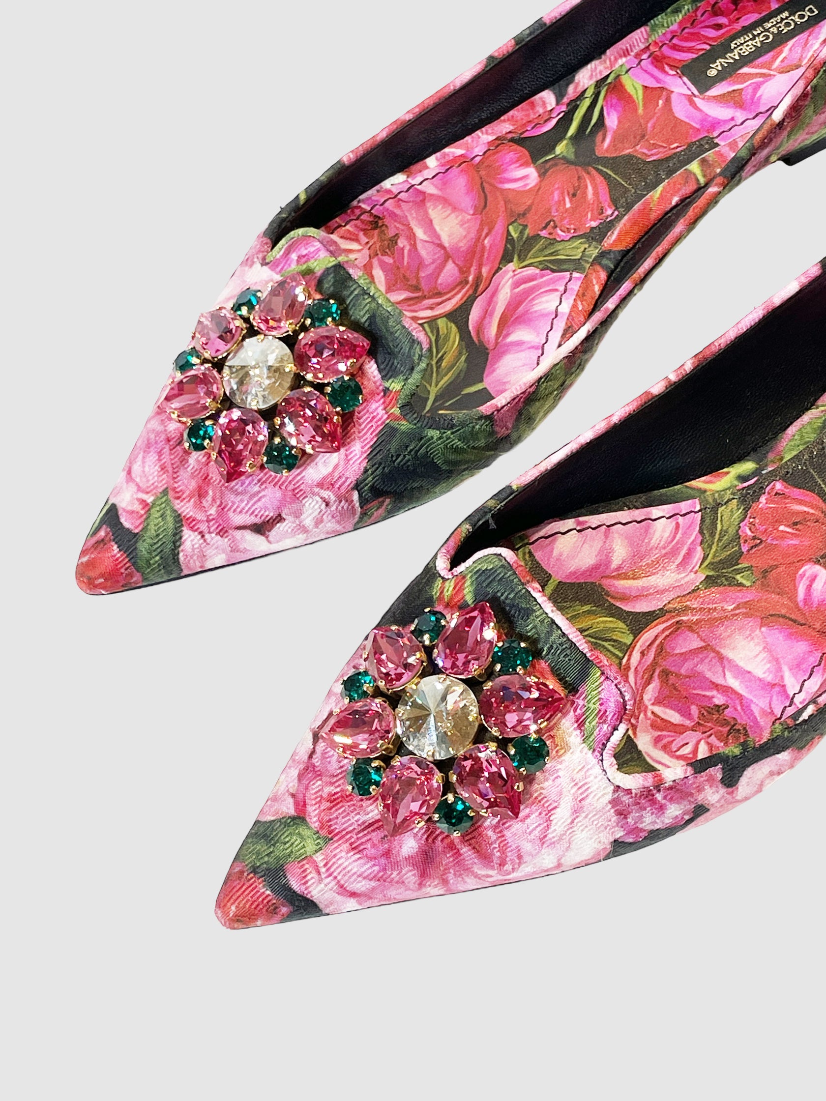 Dolce & Gabbana Floral Ballerina Flats - Size 39