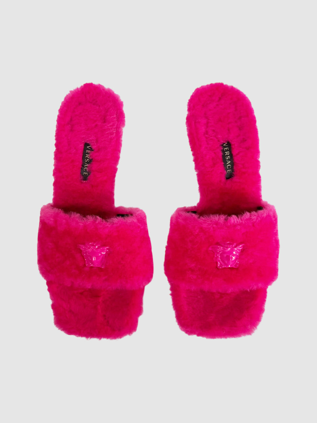 Medusa Shearling Mules