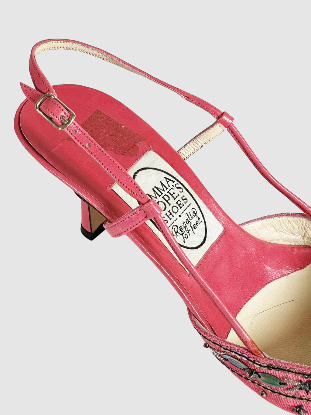 Sequin Kitten Heels - Size 39