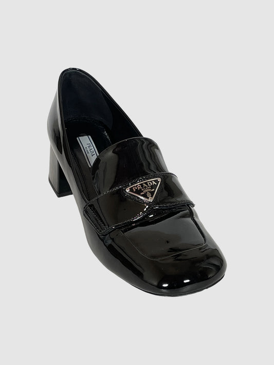 Prada Patent Leather Loafers - Size 39