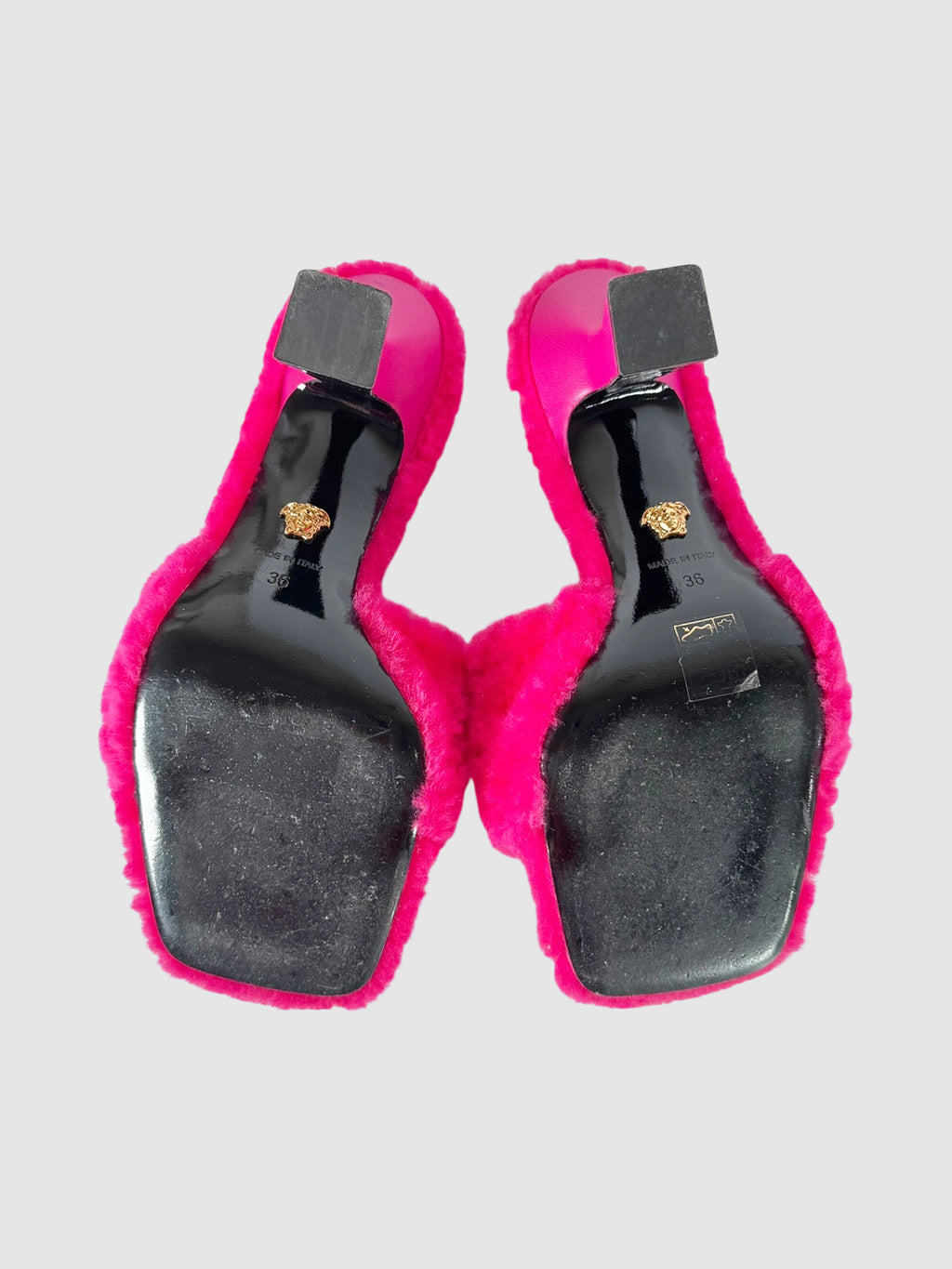 Medusa Shearling Mules