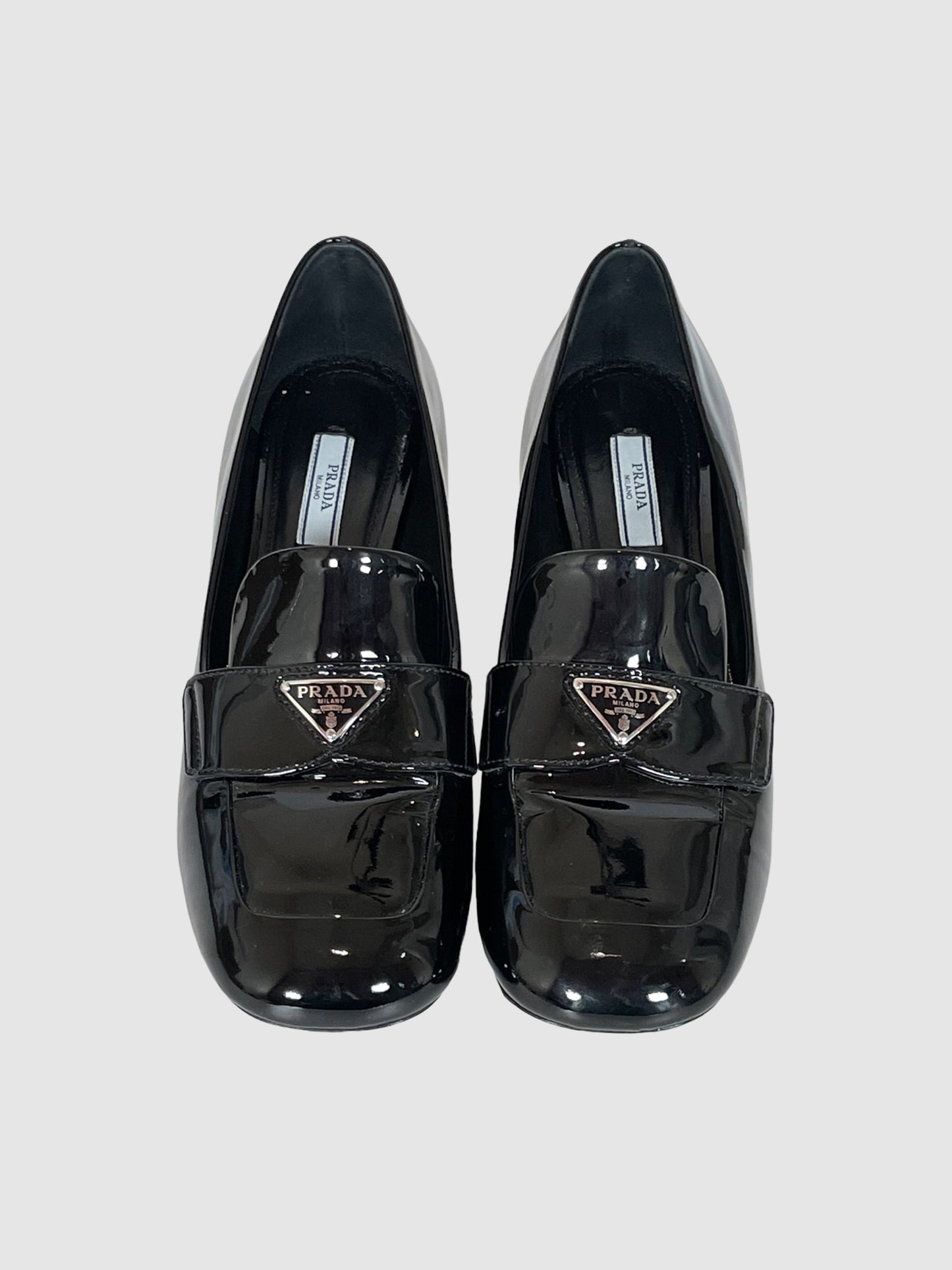 Prada Patent Leather Loafers - Size 39