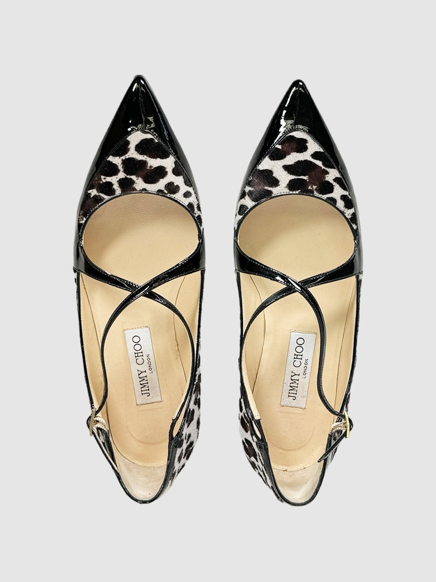 Gamble Crisscross Ballerina Flats - Size 39