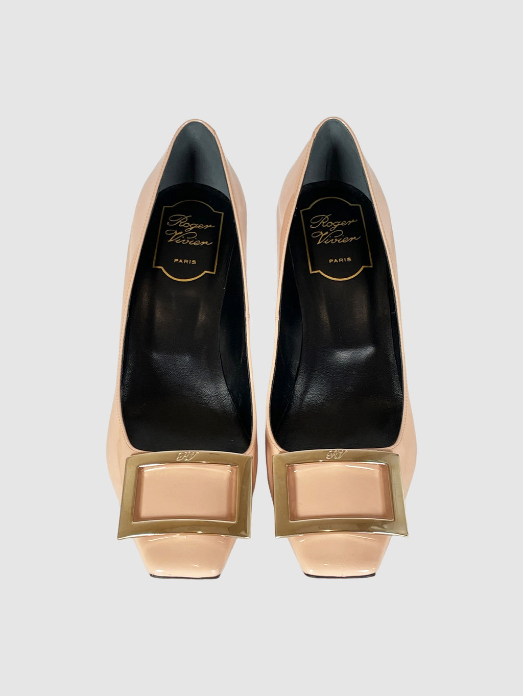 Roger Vivier Patent Leather Pumps - Size 37.5