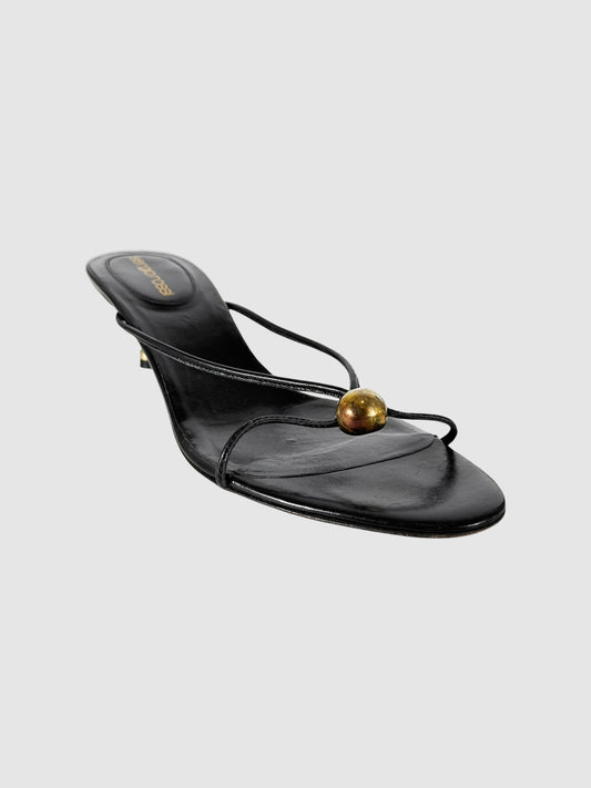 Ball Leather Mules