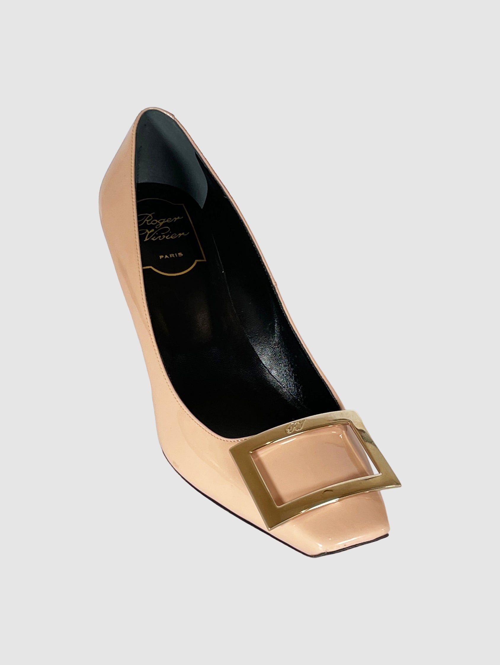 Roger Vivier Patent Leather Pumps - Size 37.5