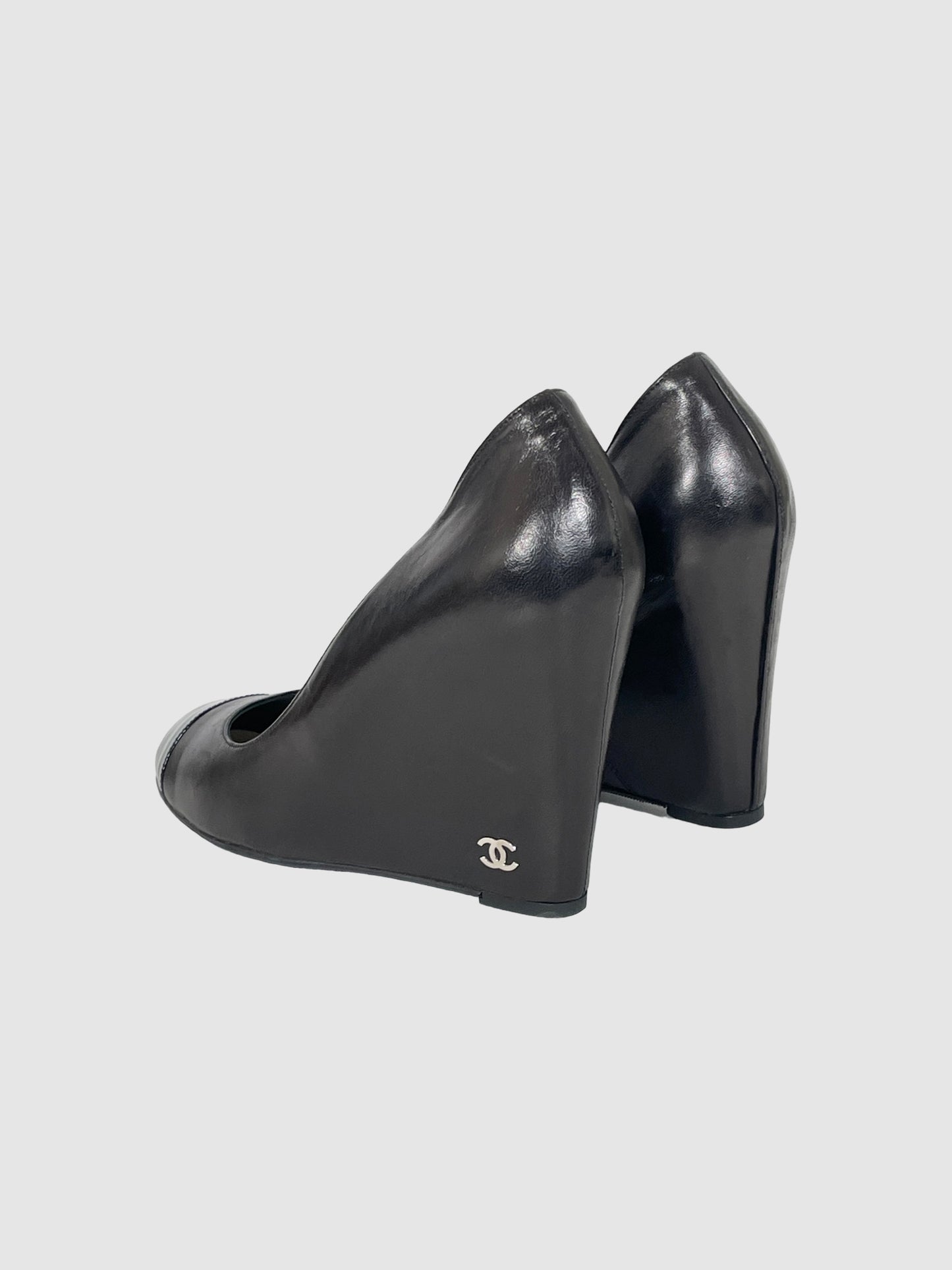 Leather Wedges - Size 40
