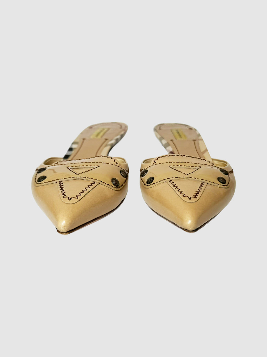 Leather Mules - Size 37