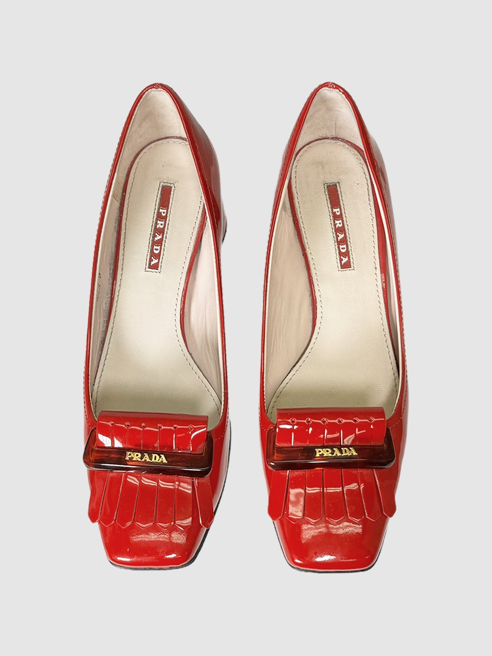 Prada Patent Pumps - Size 38