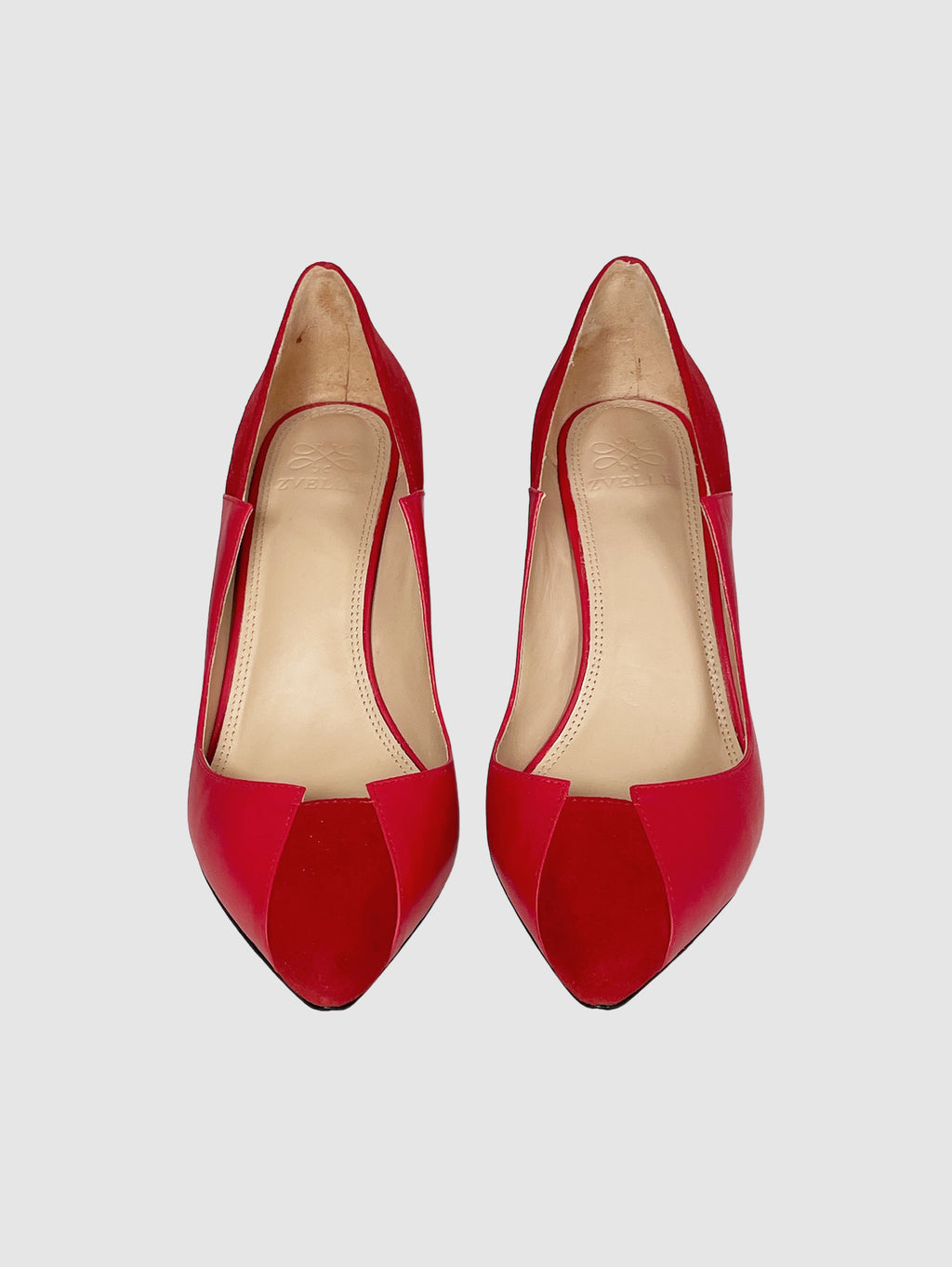 Leather and Suede Pumps - Size 39