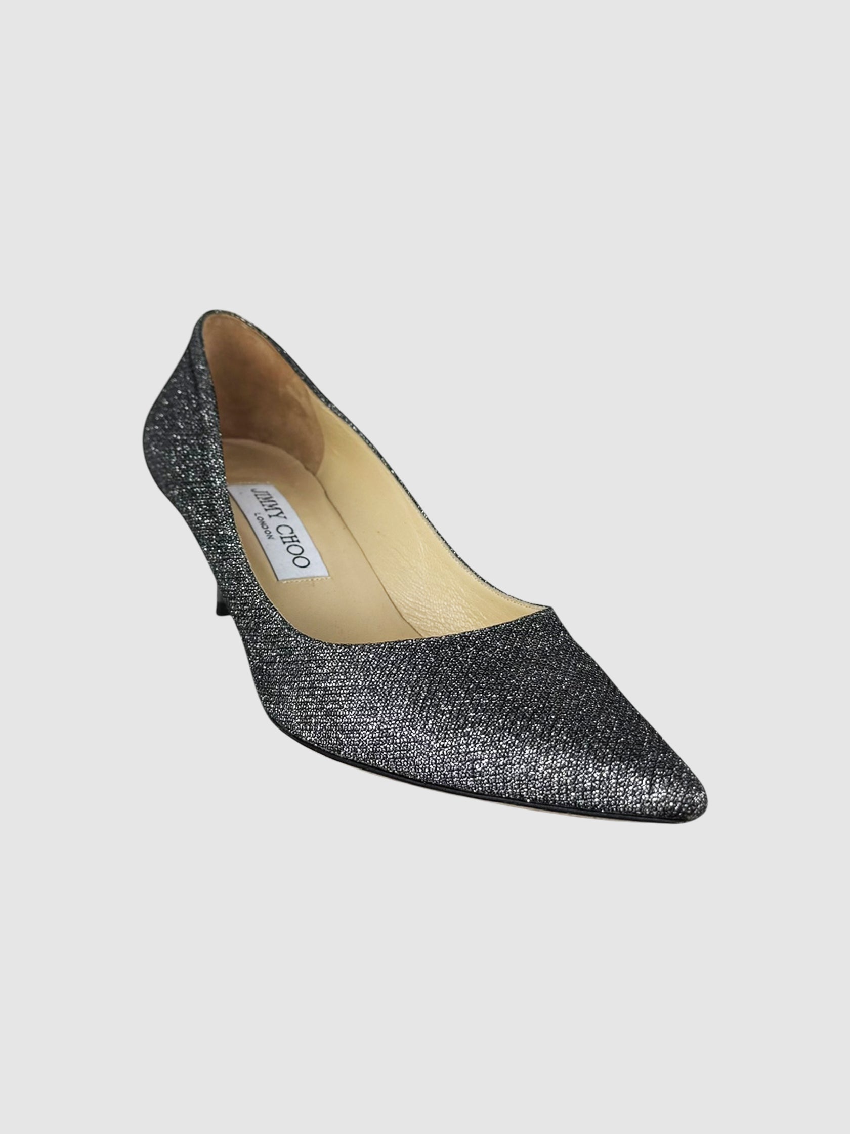 Aza Glitter Pumps