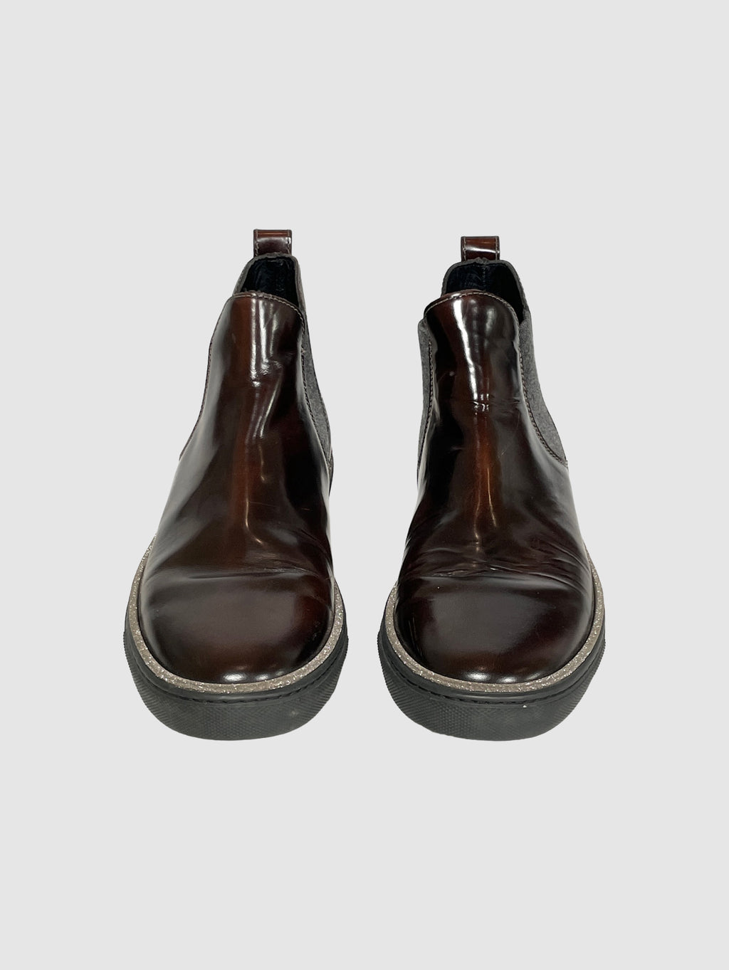 Leather Ankle Boots - Size 37.5