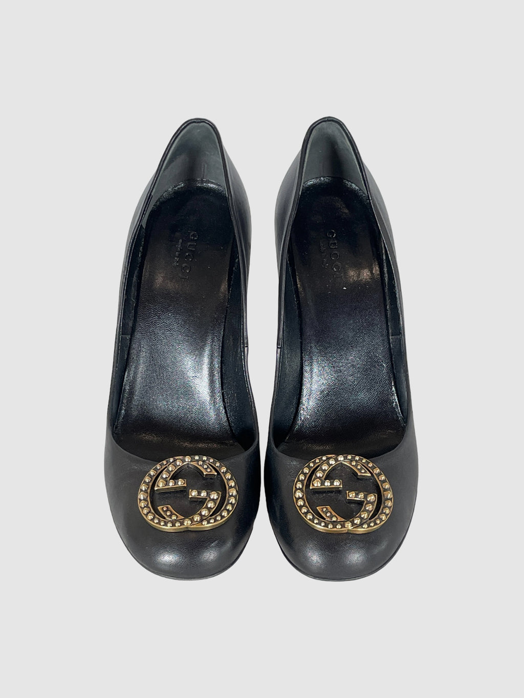 GG Leather Pumps - Size 38.5