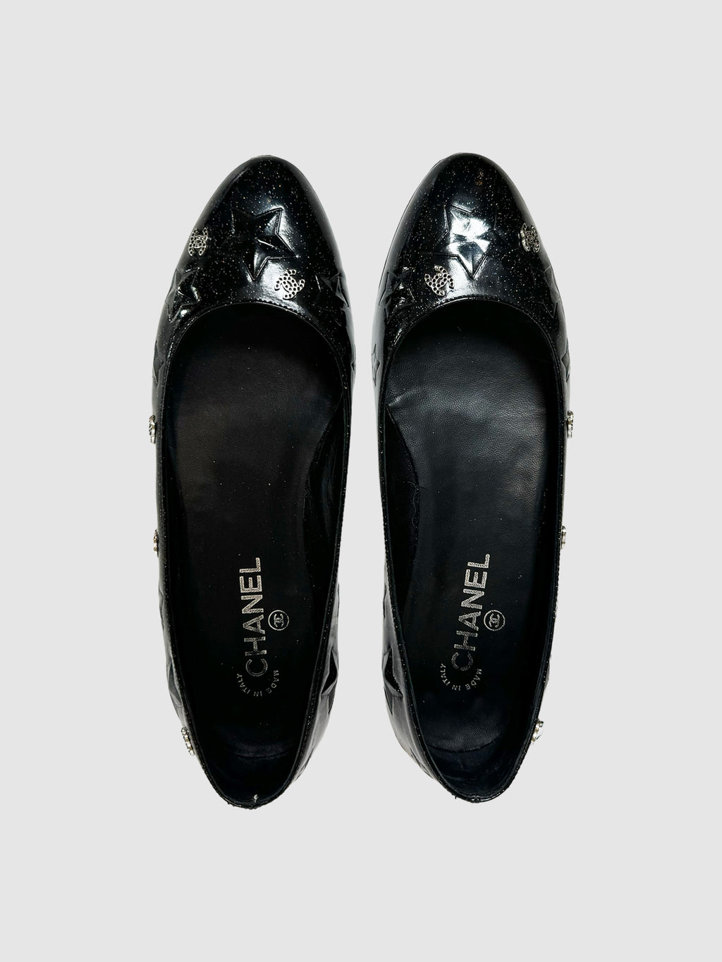 Glitter CC Star Ballerina Flats - Size 40