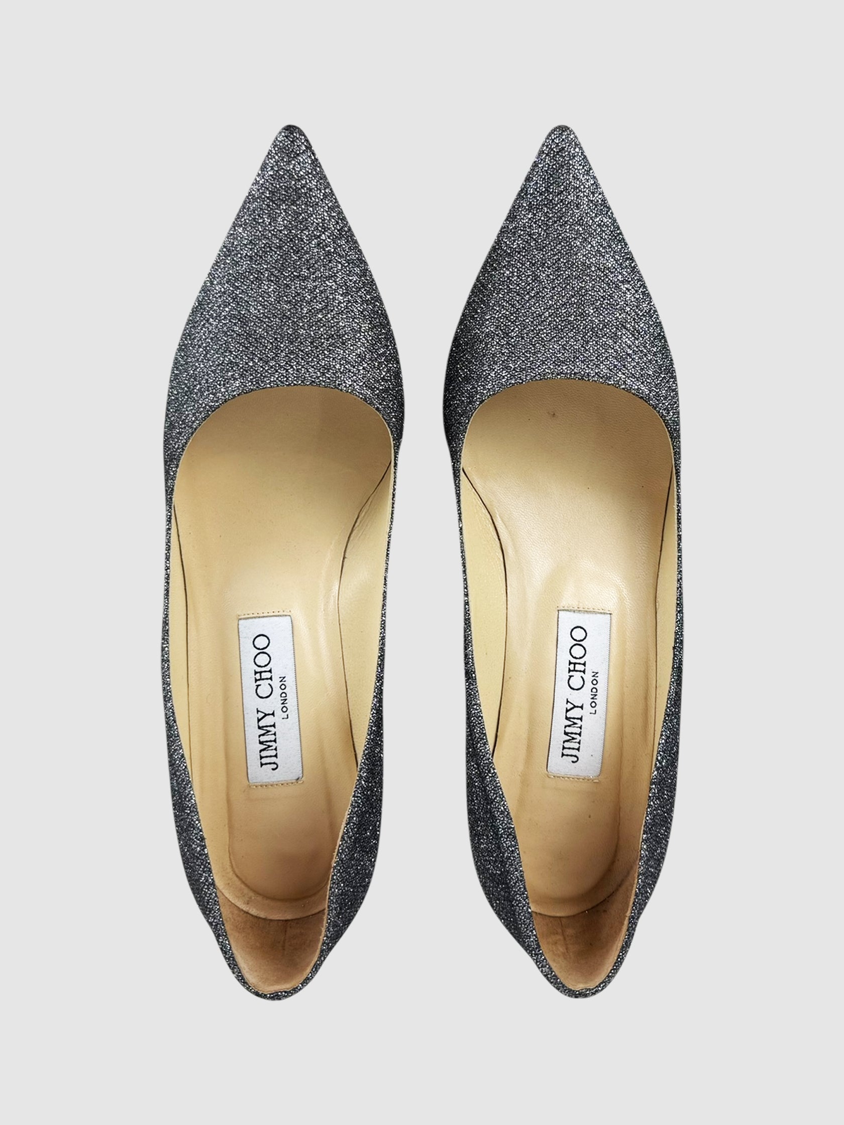 Aza Glitter Pumps