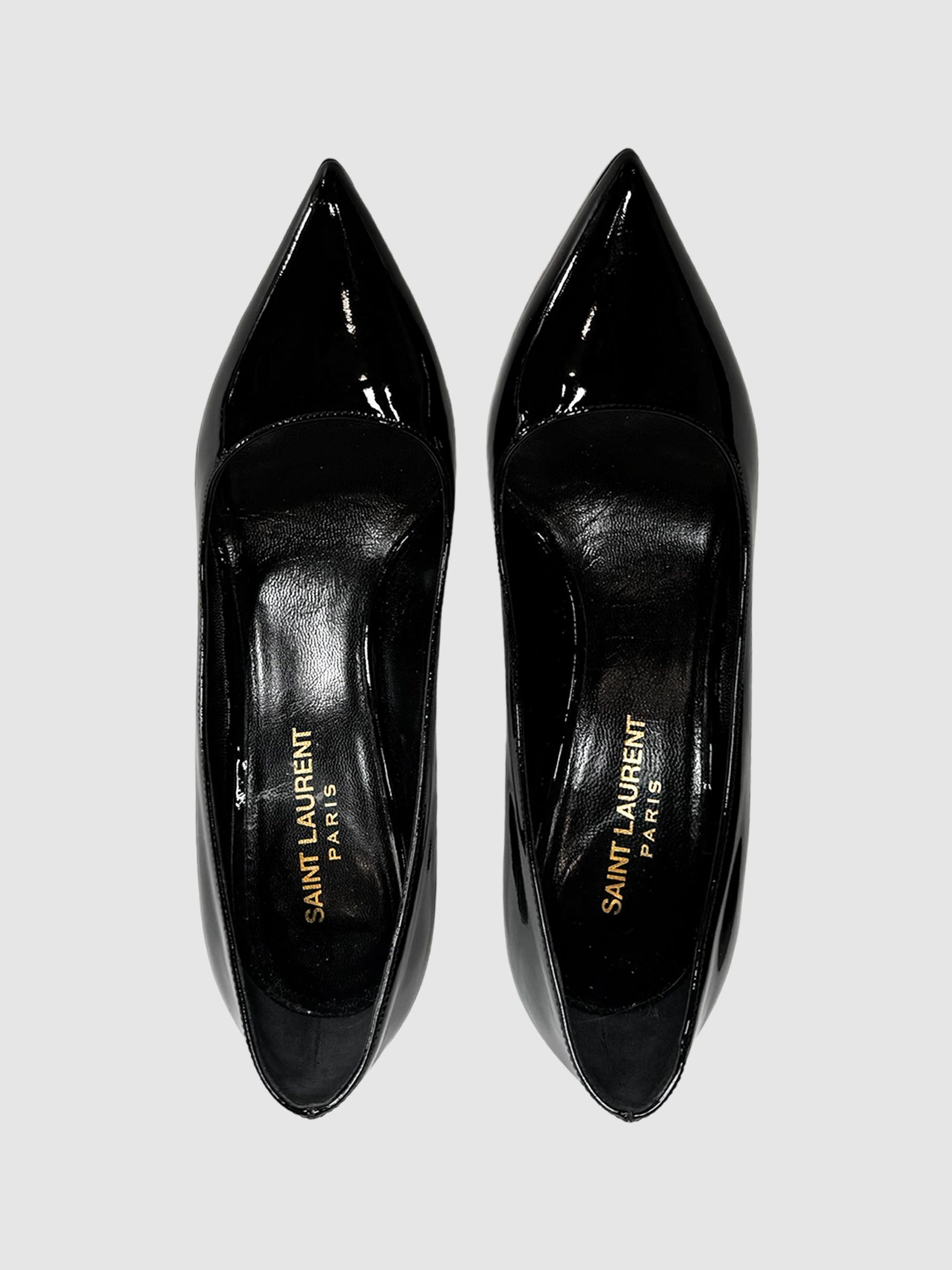 Patent Leather Pumps - Size 36