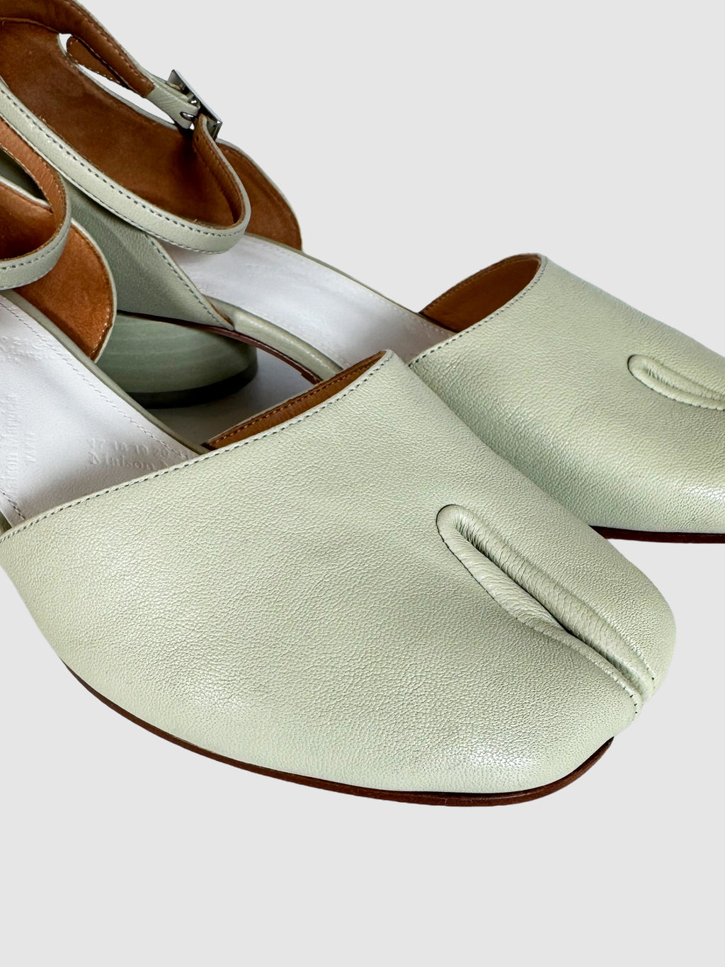 Tabi Ankle Strap Heels - Size 37