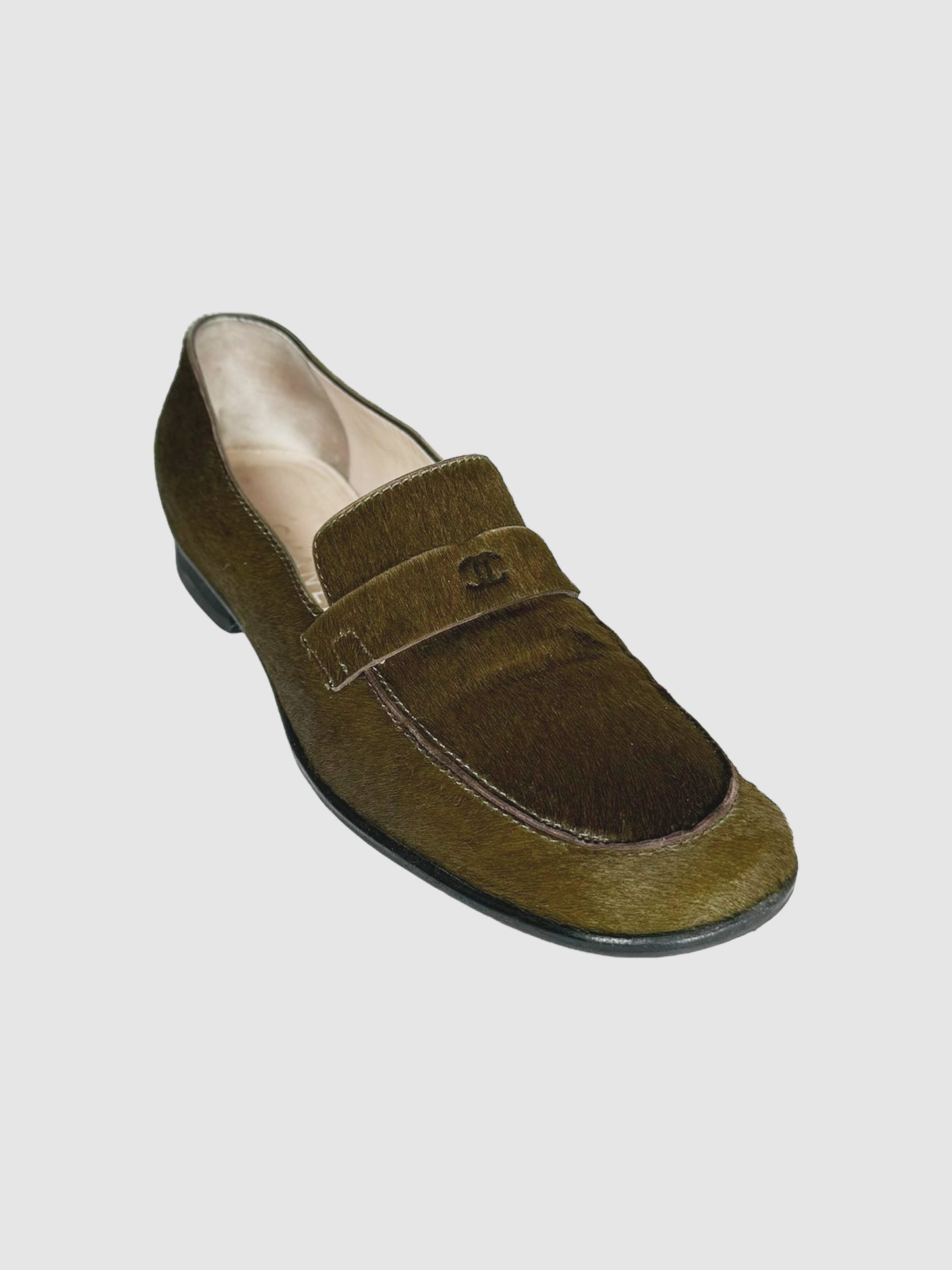 Pony Hair Loafers - Size 39