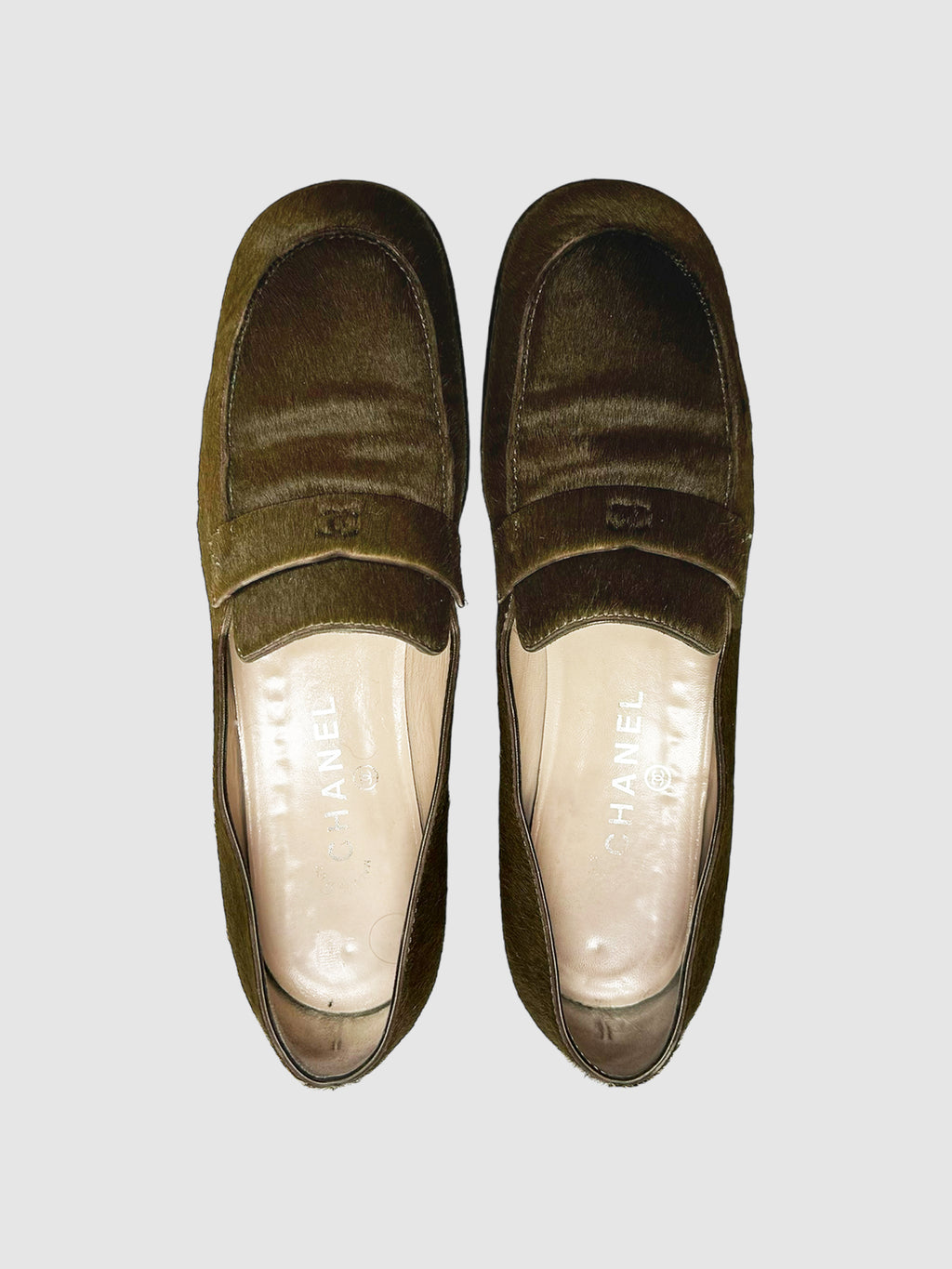 Pony Hair Loafers - Size 39