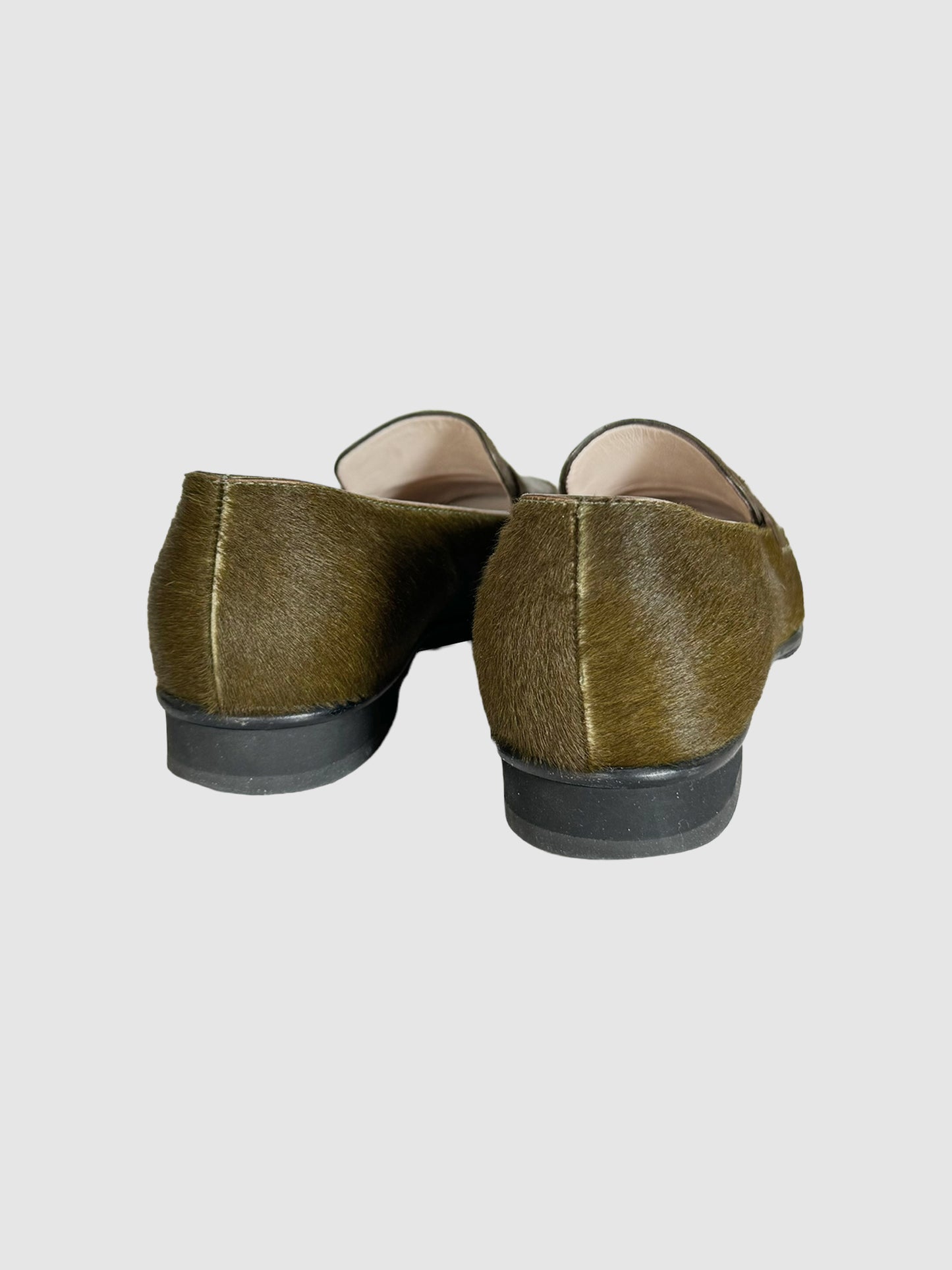 Pony Hair Loafers - Size 39