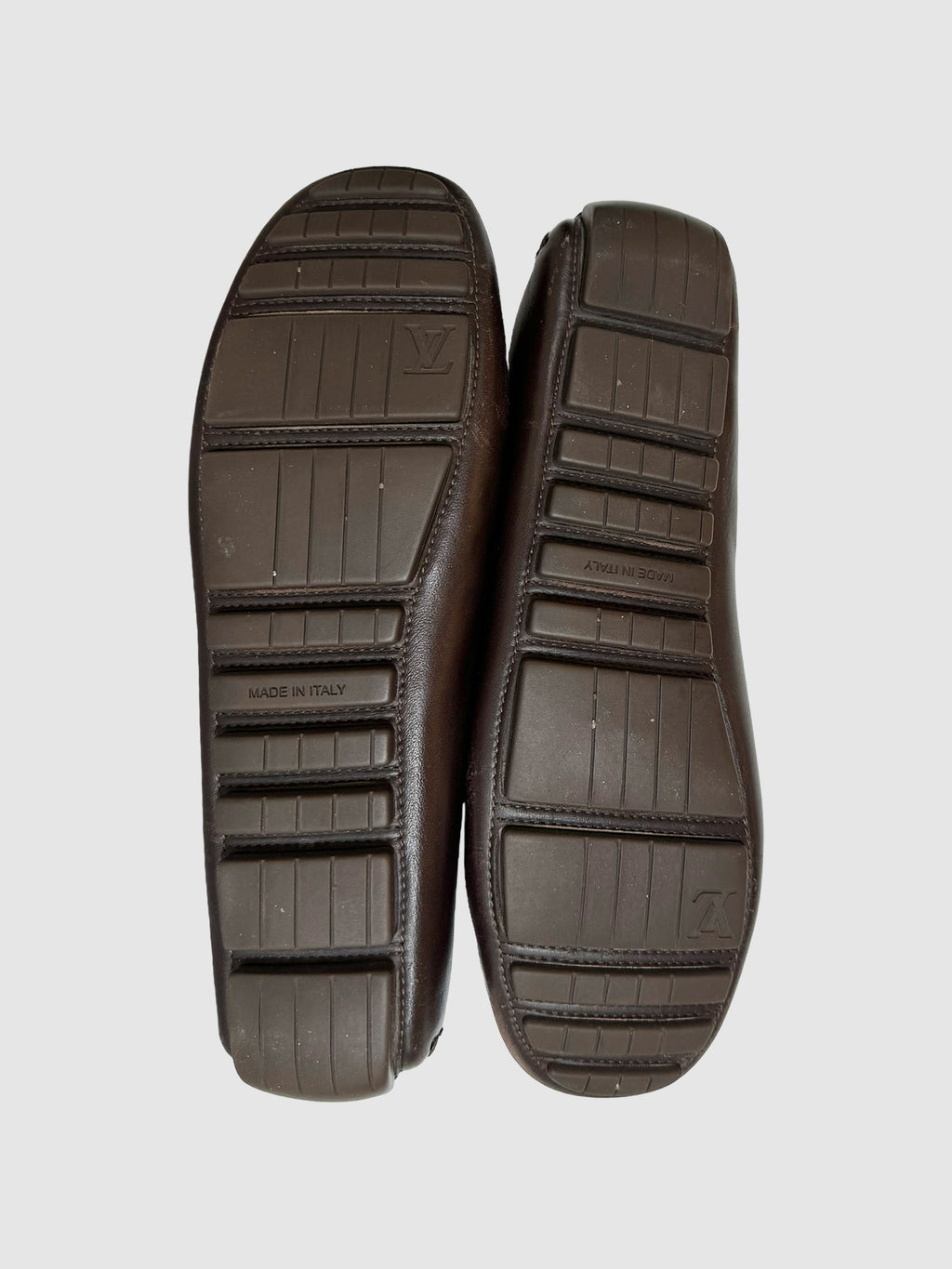 Leather Loafers with Hardware - Size 38.5