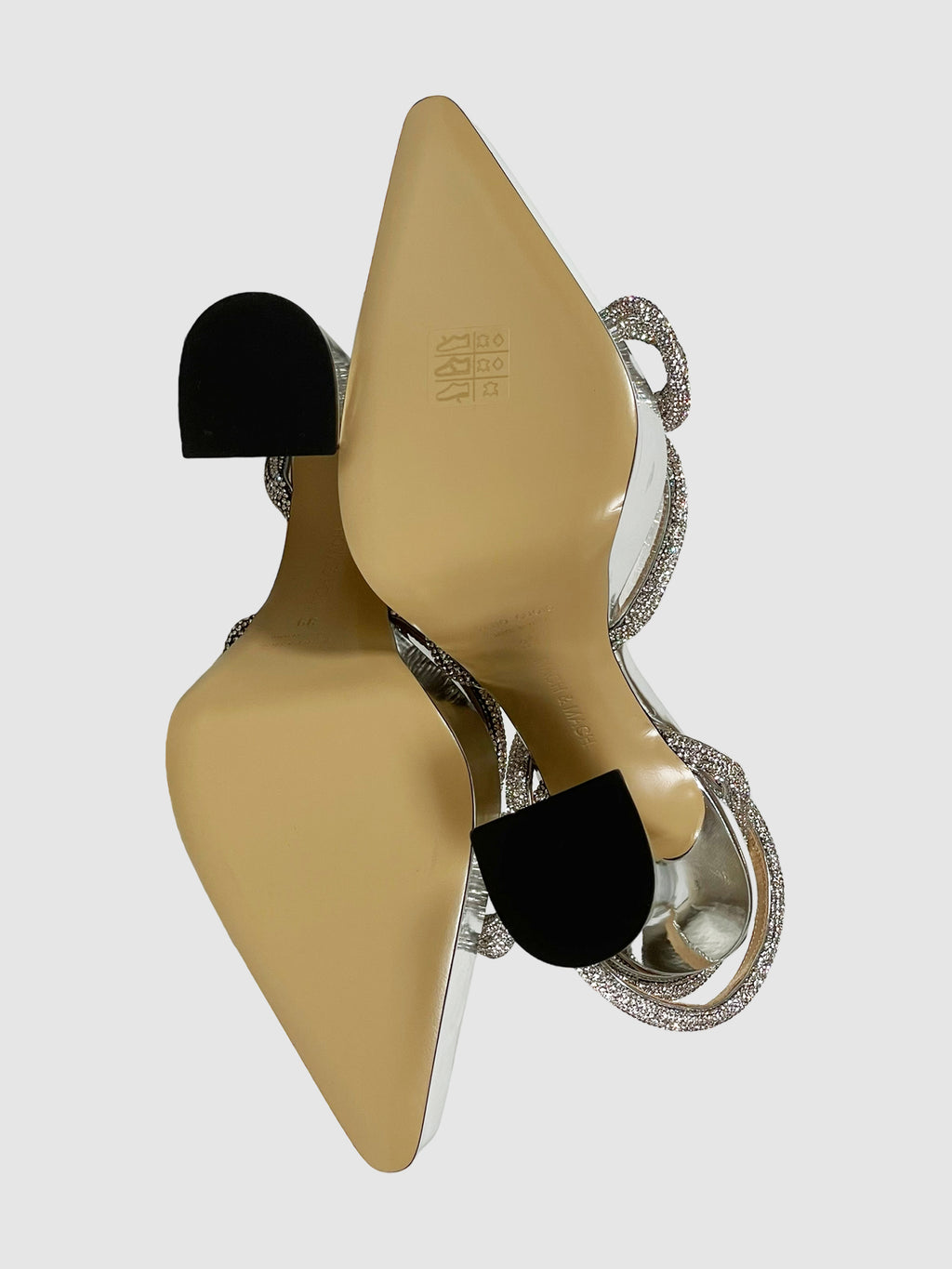 Double Bow Platform Pumps - Size 39