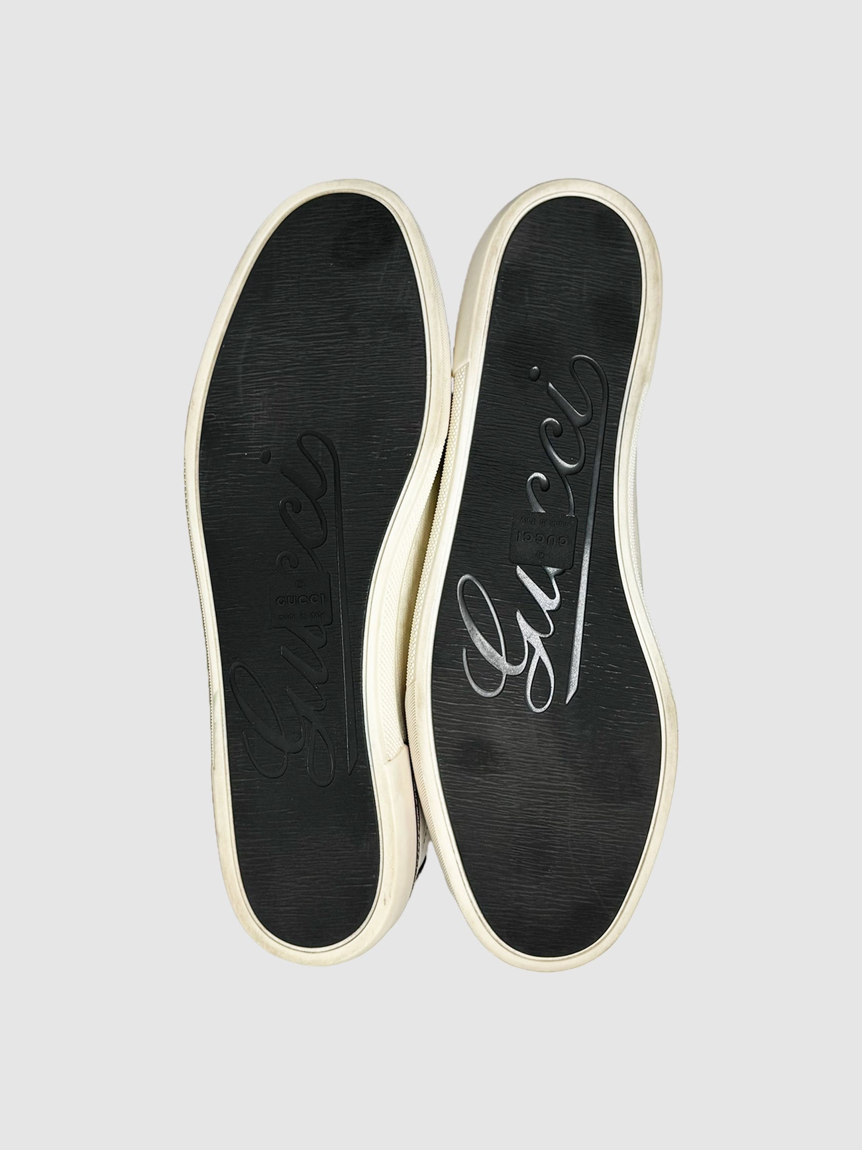 Metallic Canvas Sneakers - Size 39