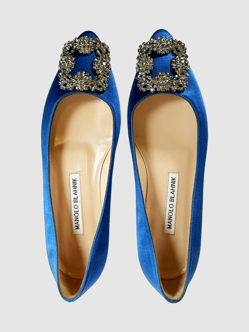 Hangisi Satin Flats - Size 35