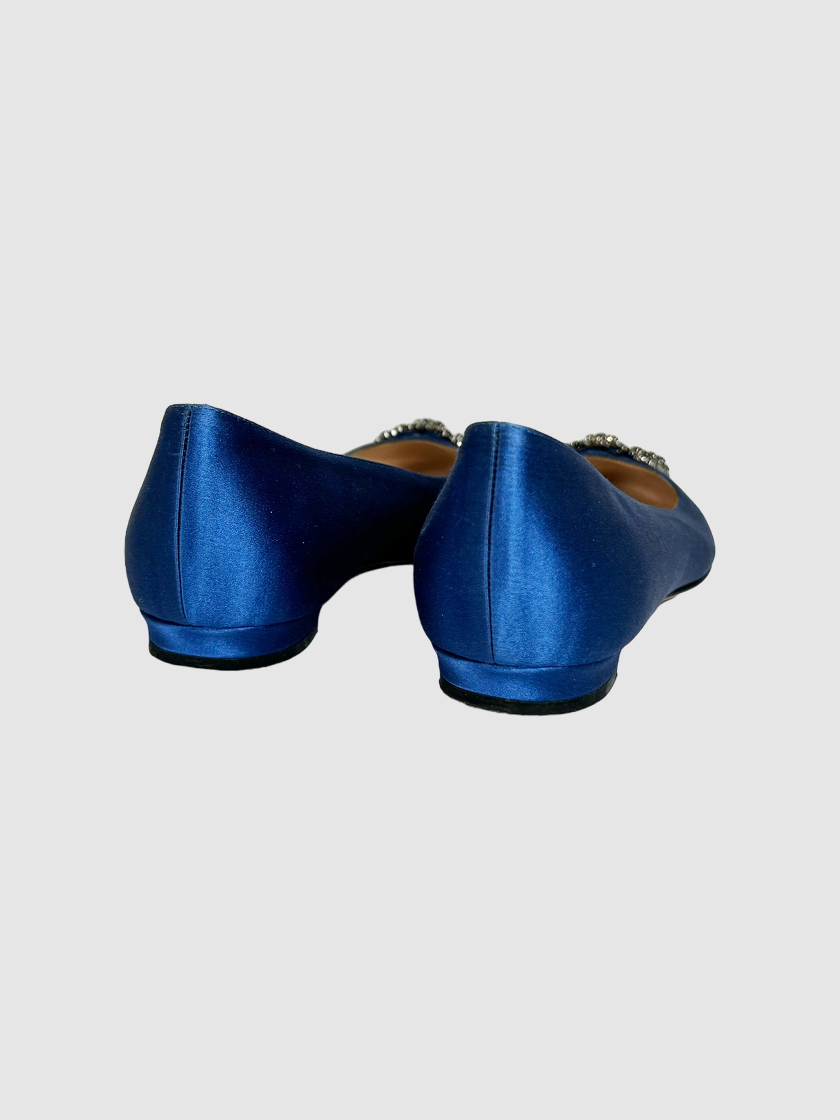 Hangisi Satin Flats - Size 35