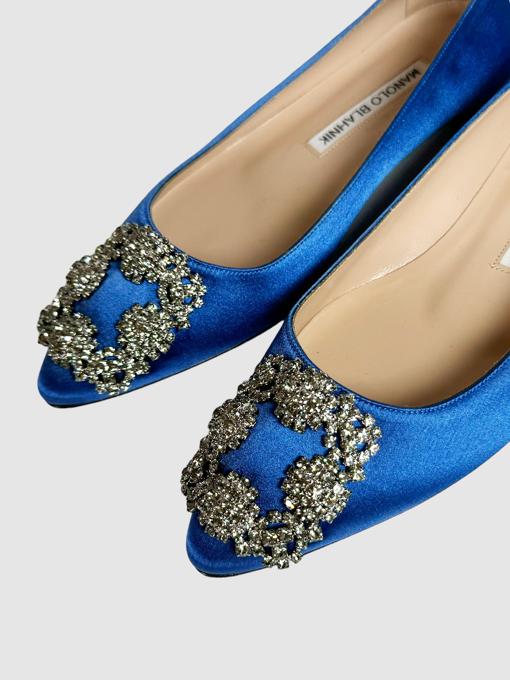 Hangisi Satin Flats - Size 35