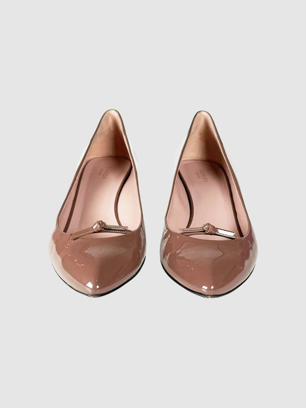 Patent Leather Mary Jane Pumps - Size 41