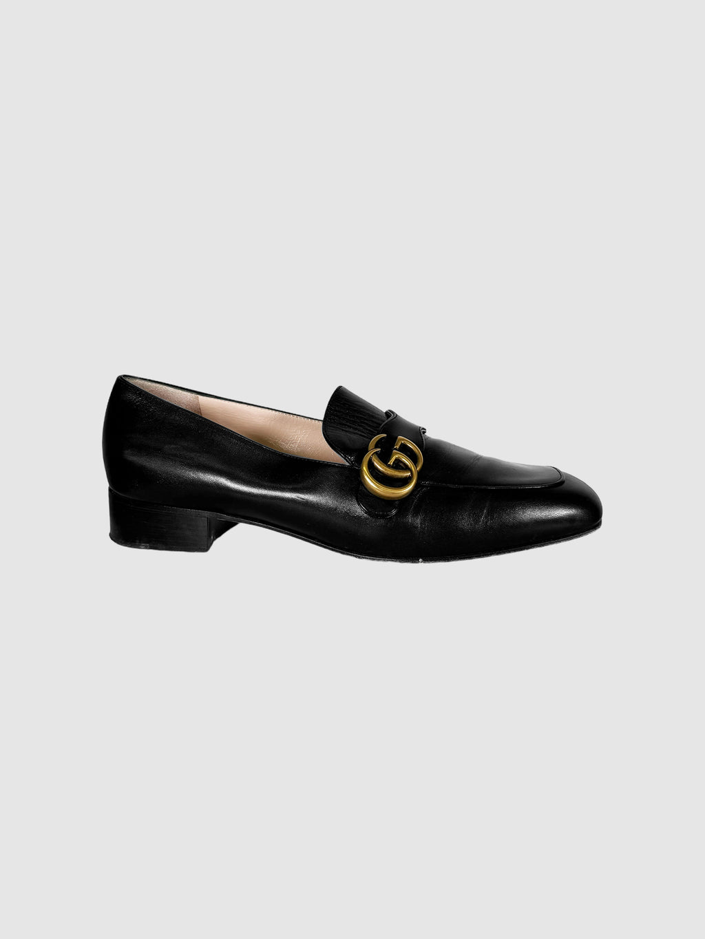 Double G Leather Loafers - Size 42