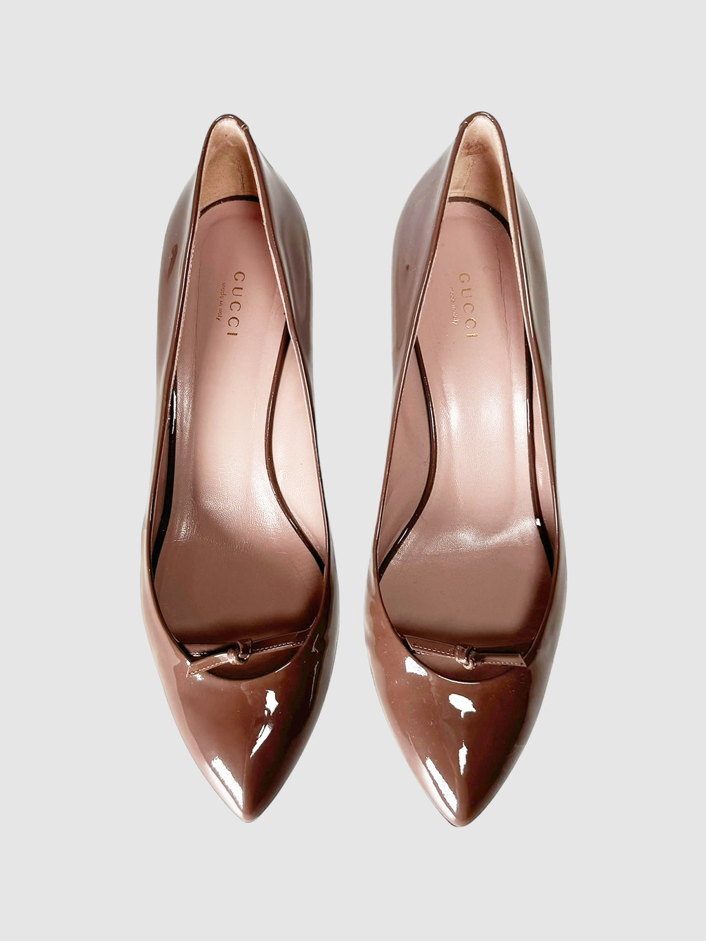 Patent Leather Mary Jane Pumps - Size 41