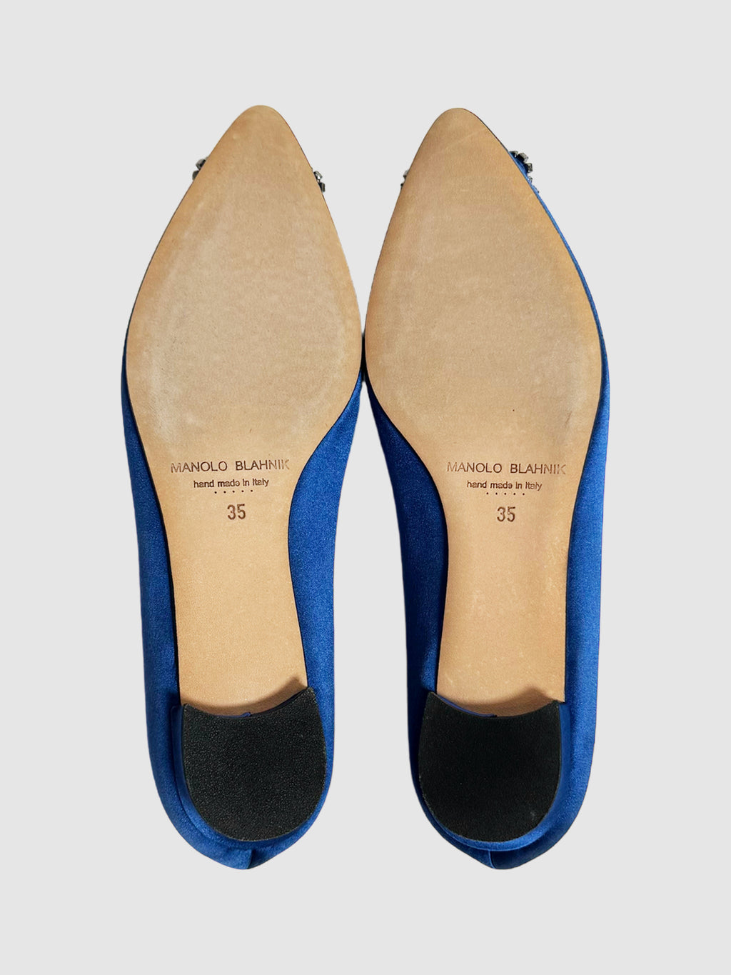 Hangisi Satin Flats - Size 35