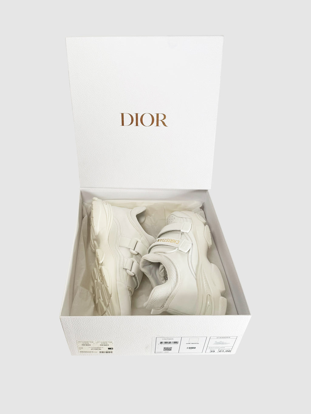 D-Wander Leather Sneakers