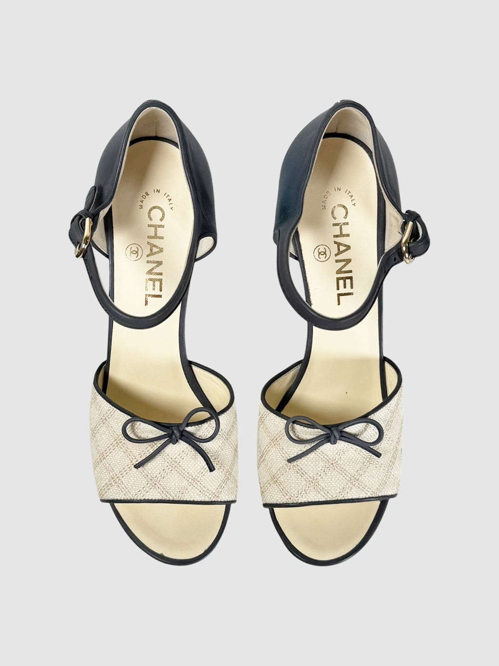 2014 Checkered Platform Pumps