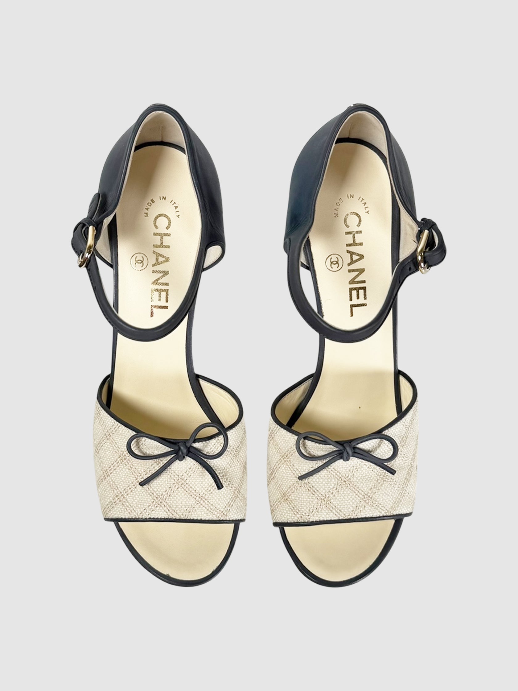 2014 Checkered Platform Pumps