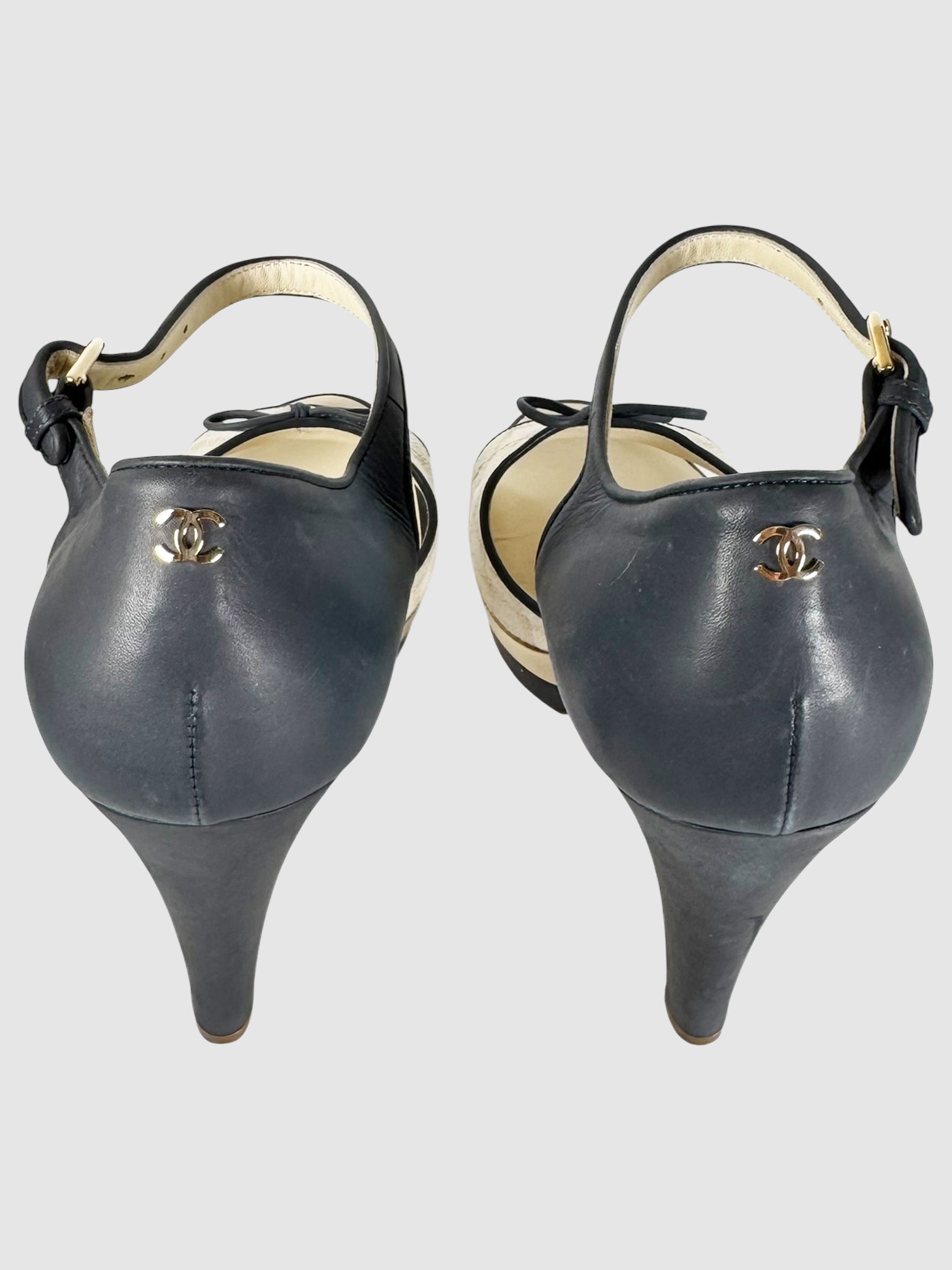 2014 Checkered Platform Pumps