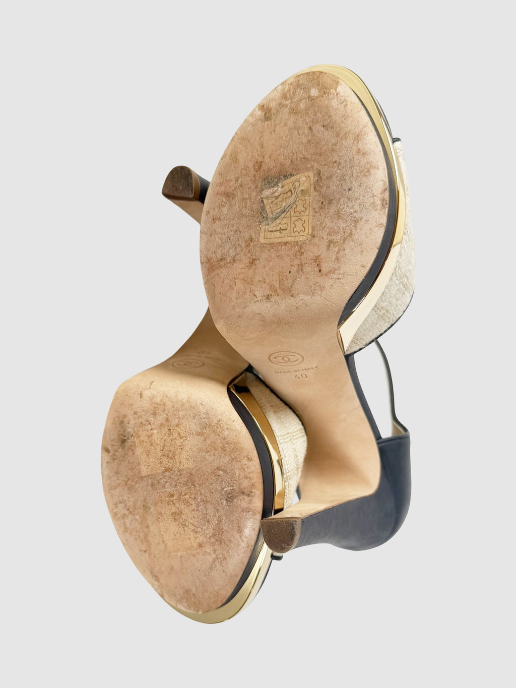 2014 Checkered Platform Pumps