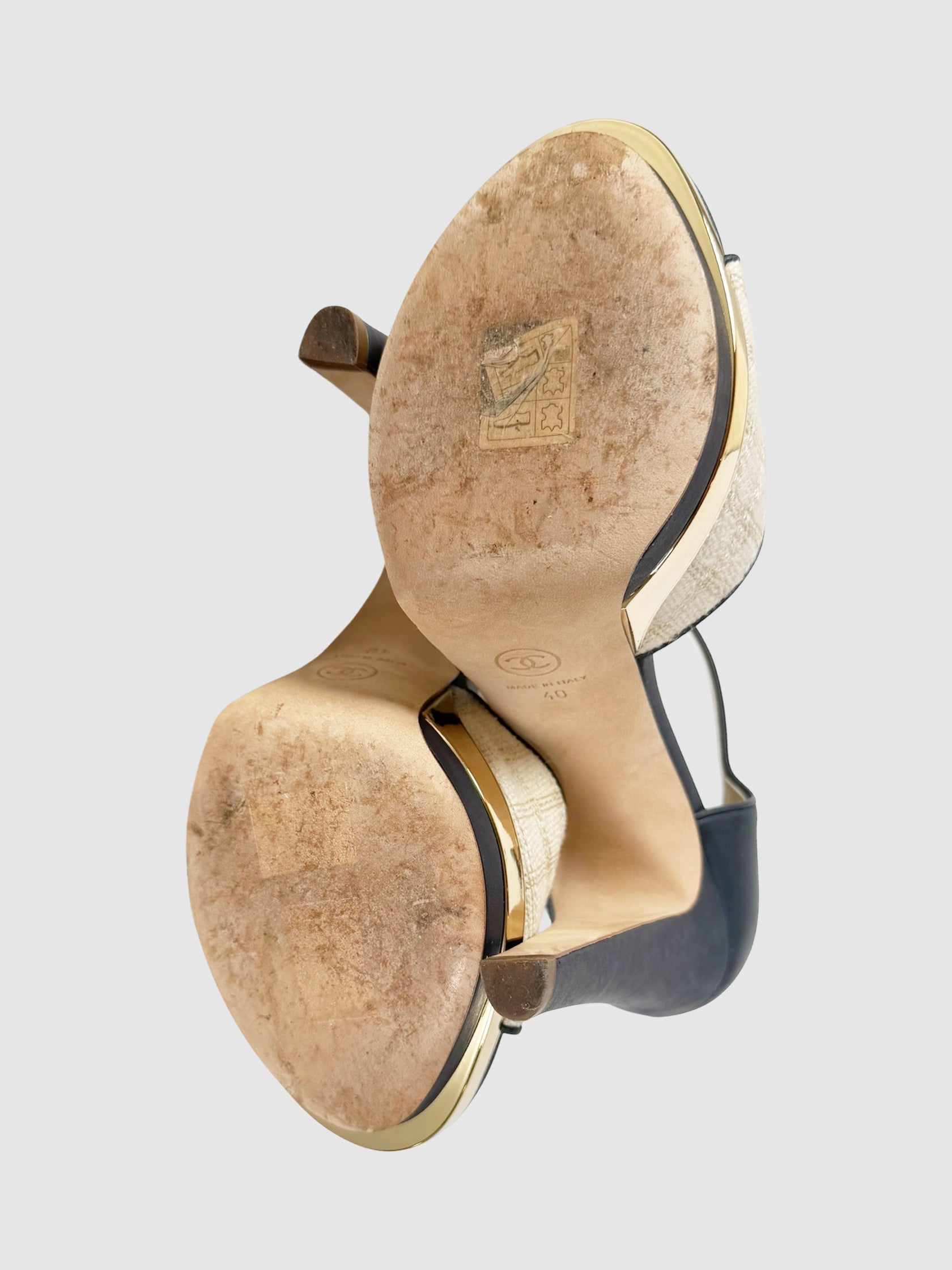 2014 Checkered Platform Pumps