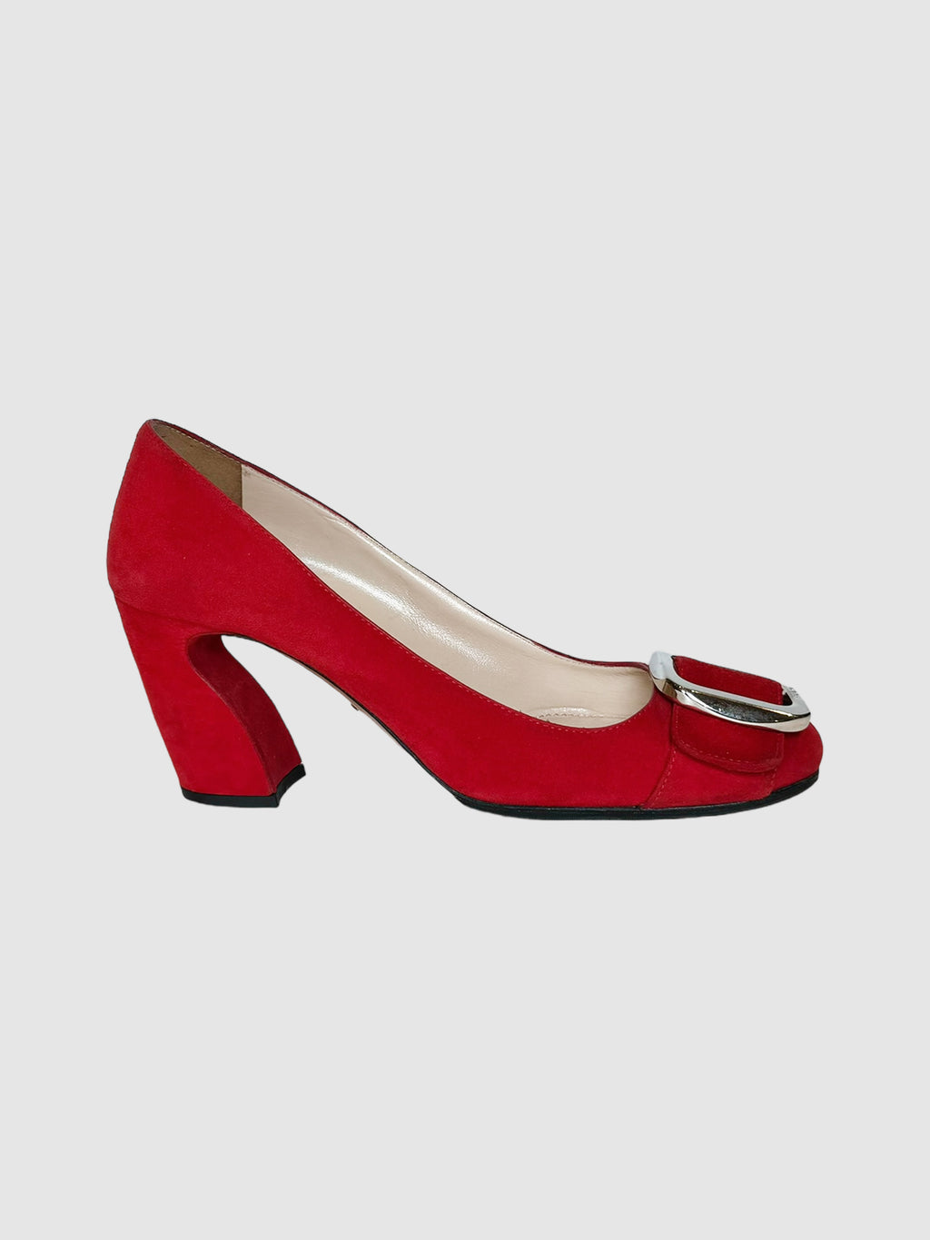 Suede Pumps - Size 36.5