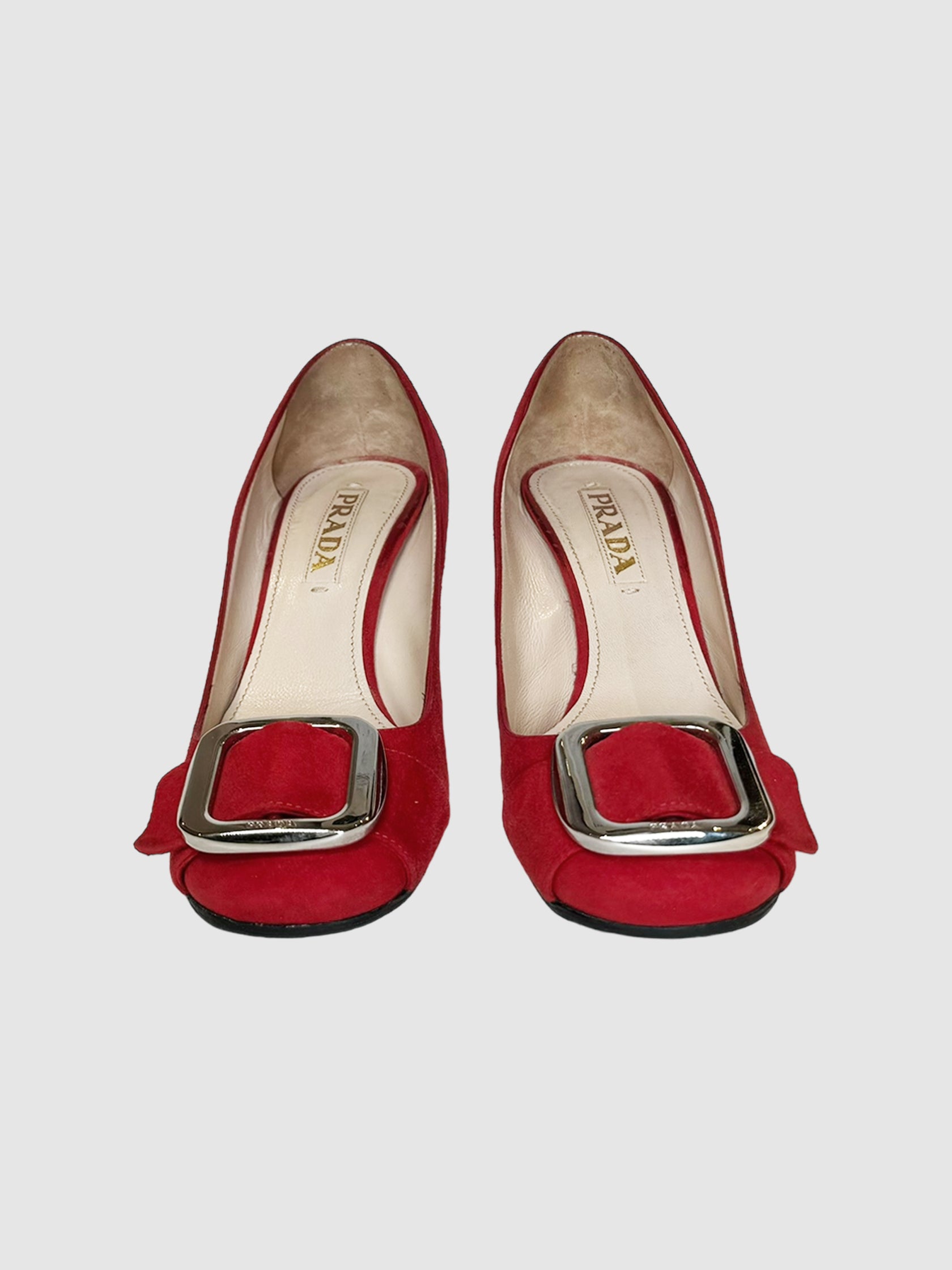 Suede Pumps - Size 36.5