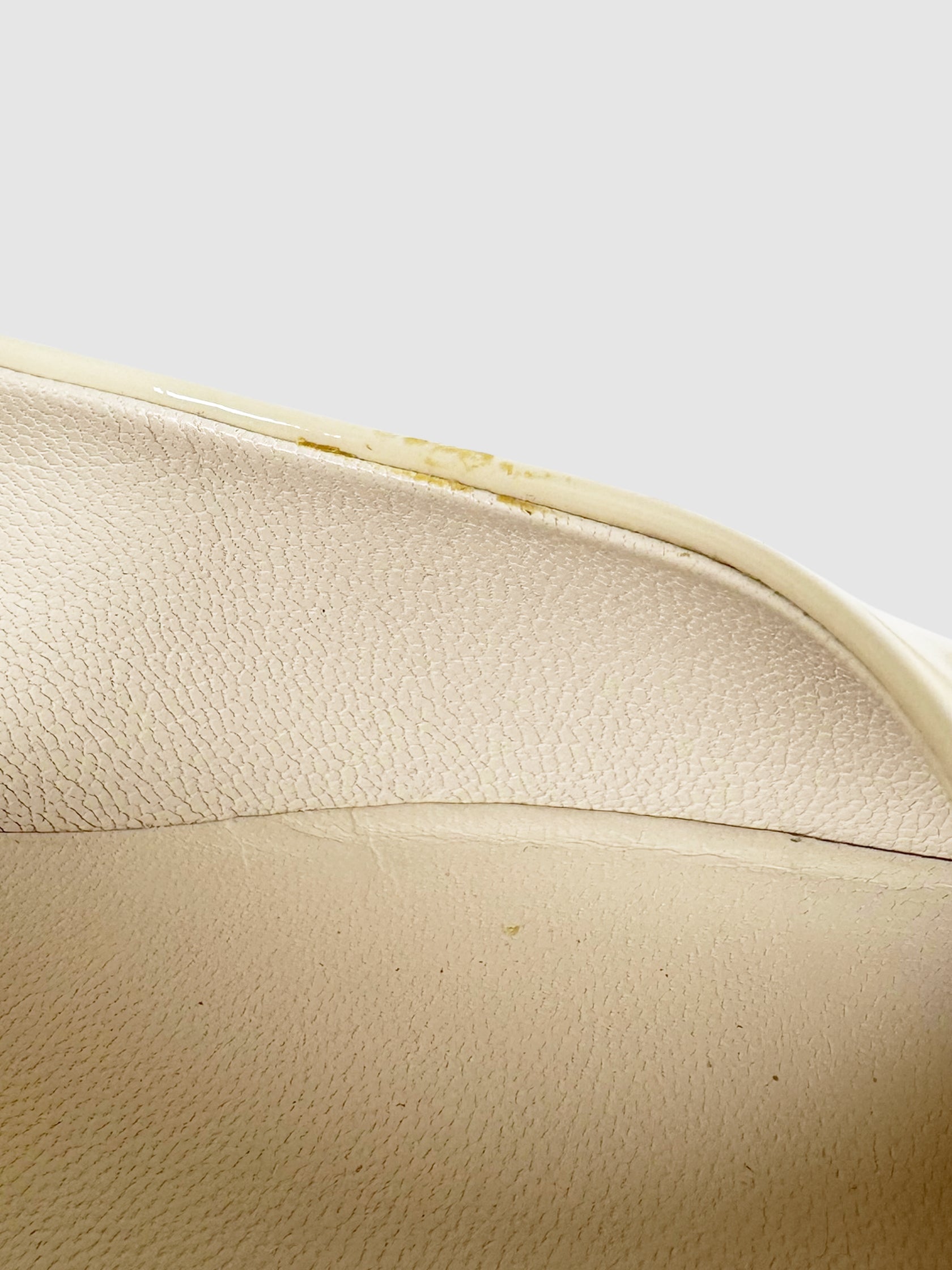 Cap Toe Patent Flats