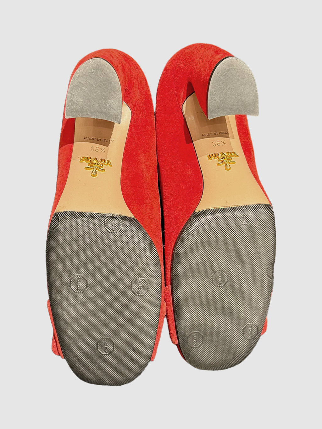 Suede Pumps - Size 36.5