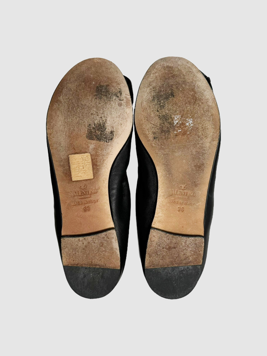 Garavani Rose Scrunchie Flats - Size 36