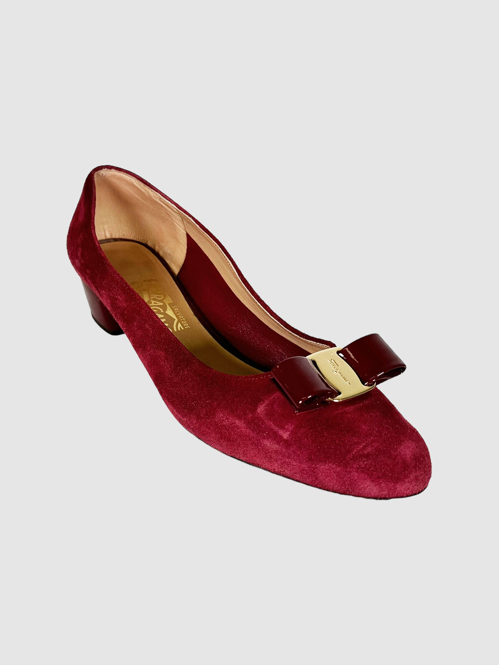 Suede Pumps - Size 11